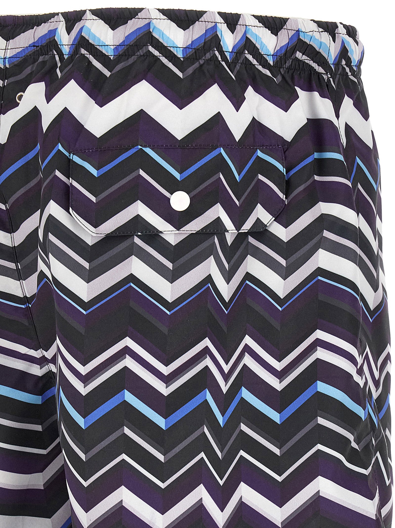 Missoni Men Irregular Zig Zag Swimsuit MISSONI