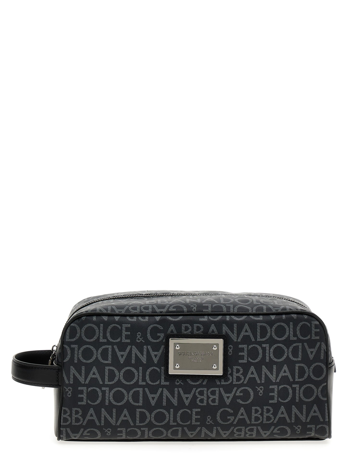 Dolce & Gabbana Men Leather Toiletry Bag DOLCE & GABBANA