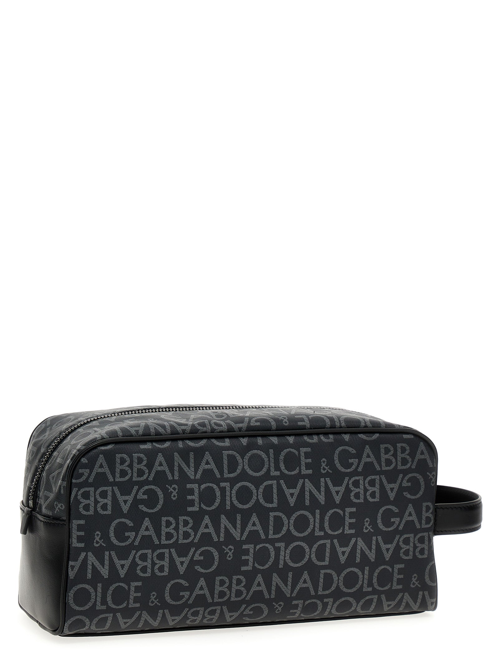 Dolce & Gabbana Men Leather Toiletry Bag DOLCE & GABBANA