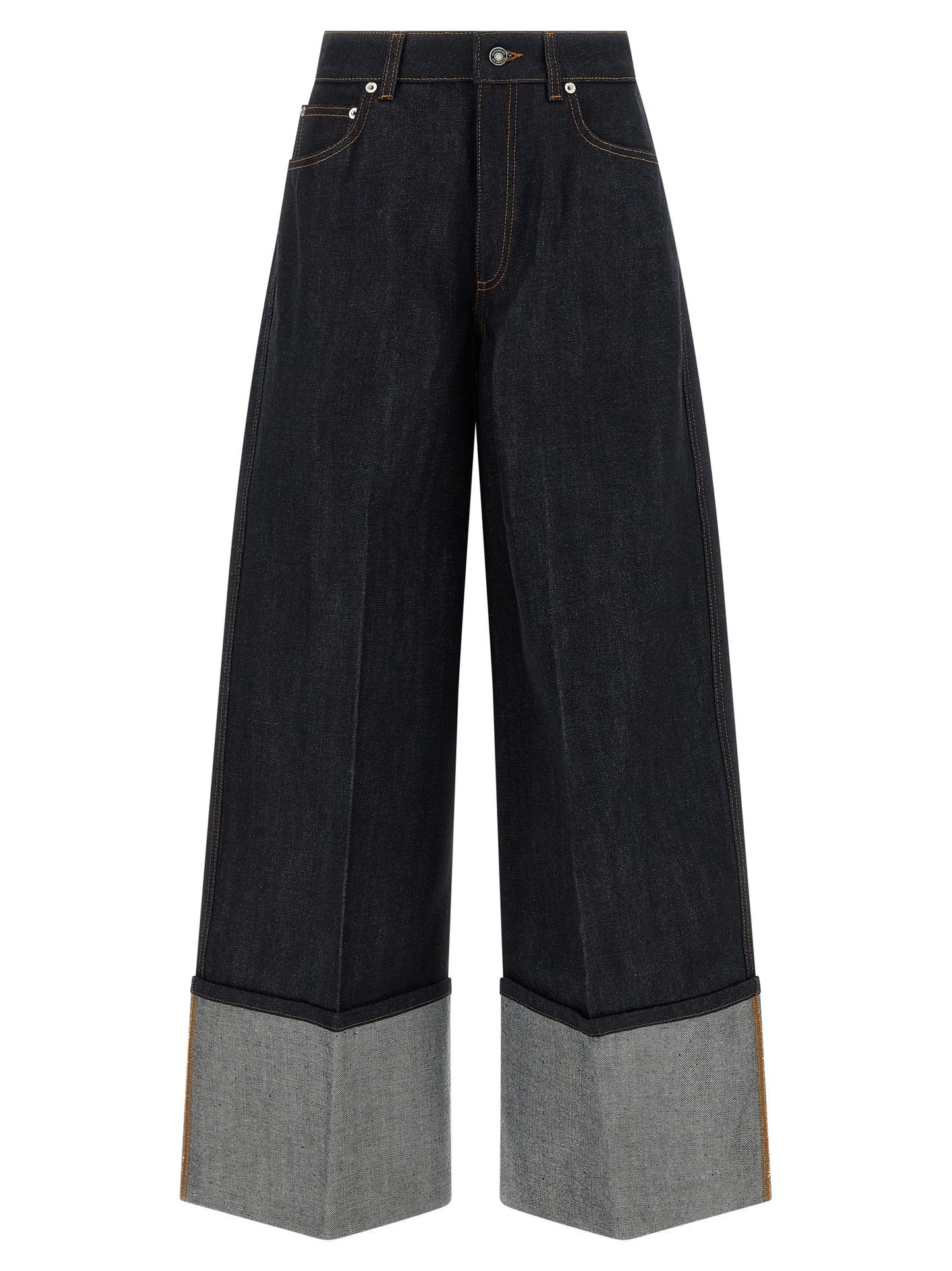 Givenchy Women Turn Up Jeans GIVENCHY