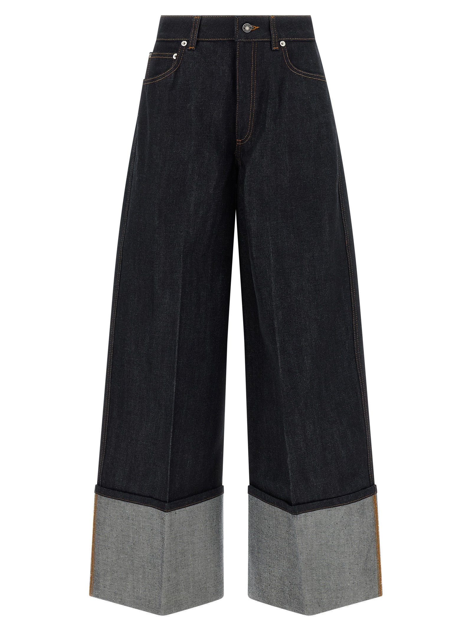 Givenchy Women Turn Up Jeans GIVENCHY
