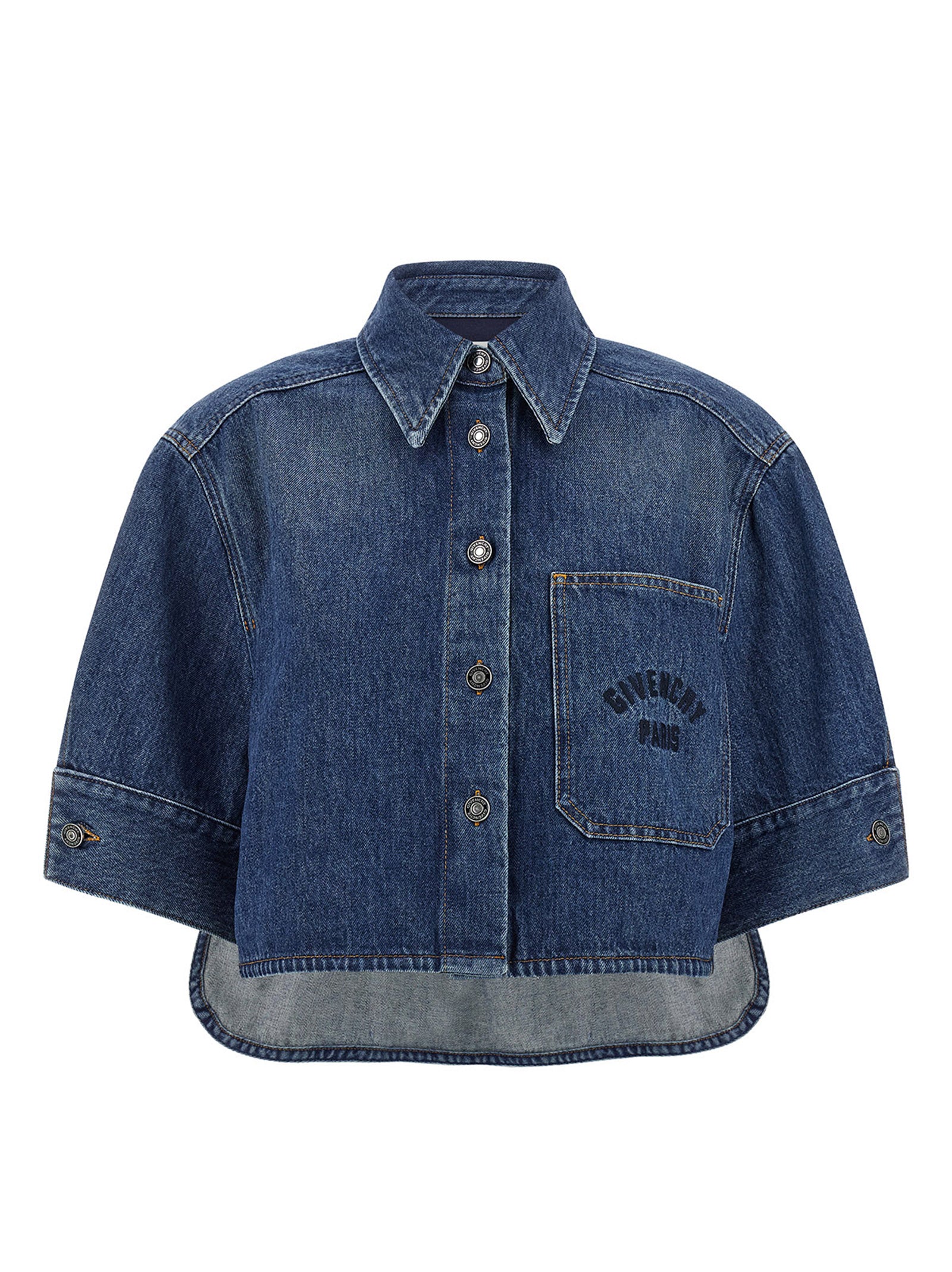 Givenchy Women Denim Shirt GIVENCHY