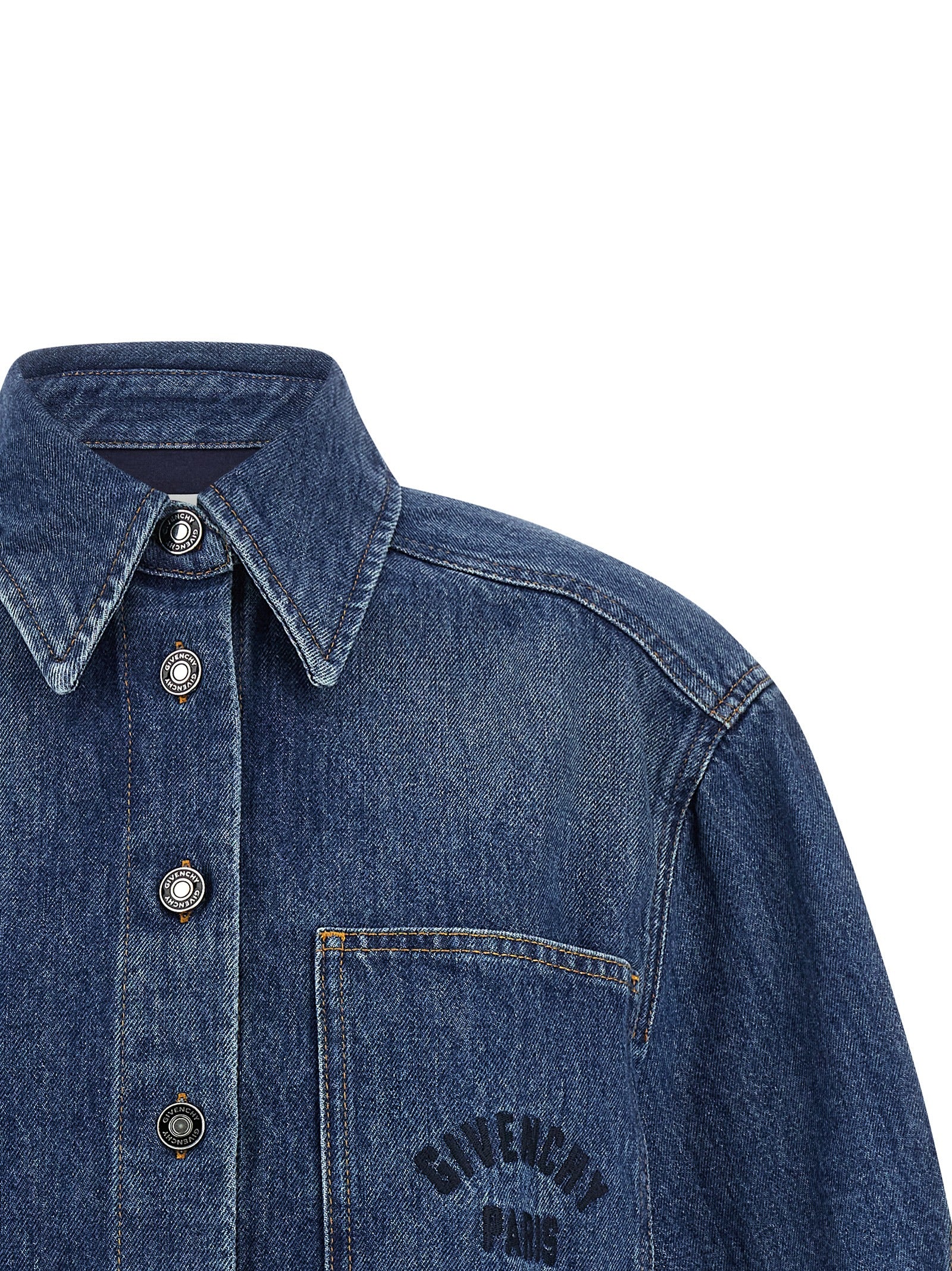 Givenchy Women Denim Shirt GIVENCHY