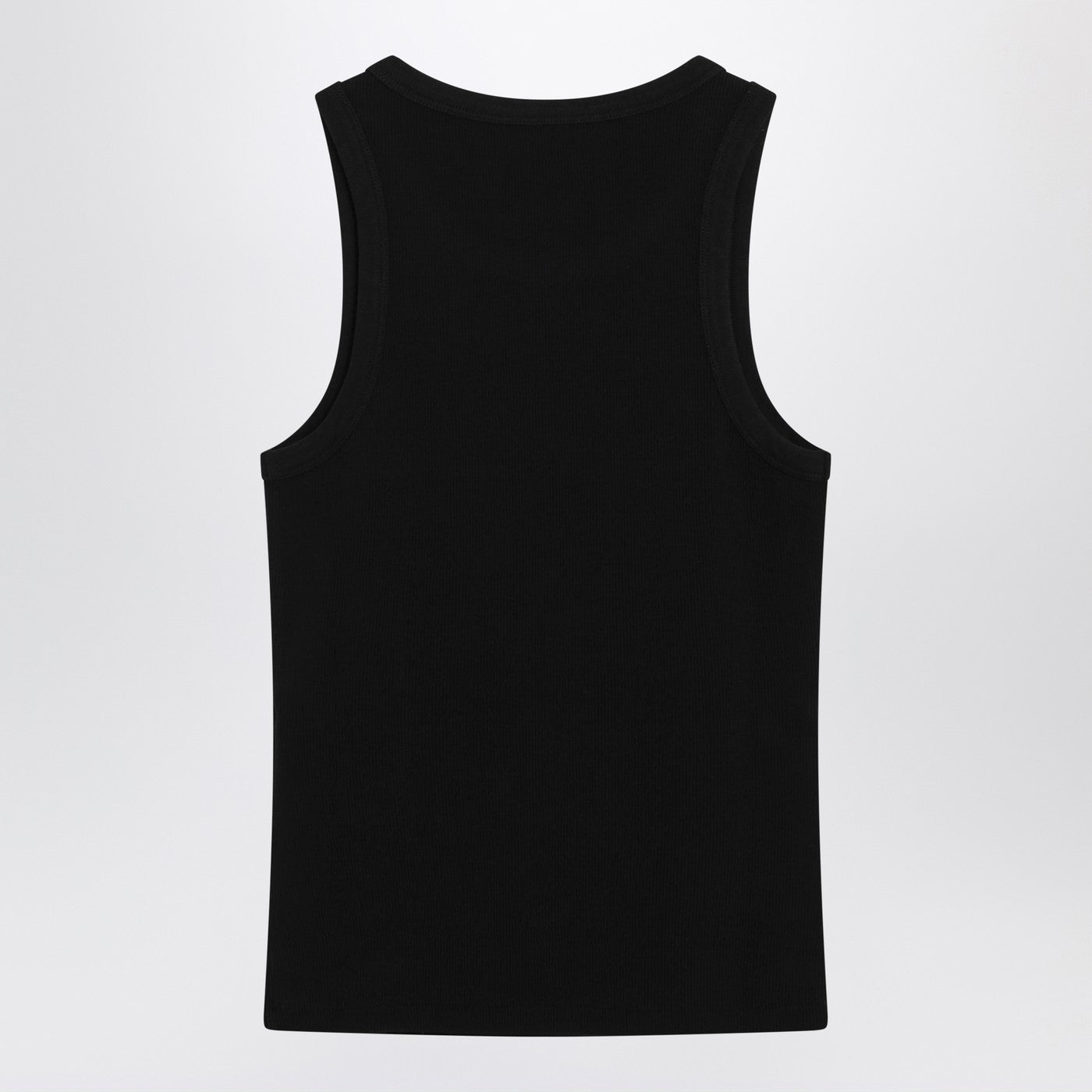 Givenchy Black Slim-Cut Tank Top With Logo Women GIVENCHY