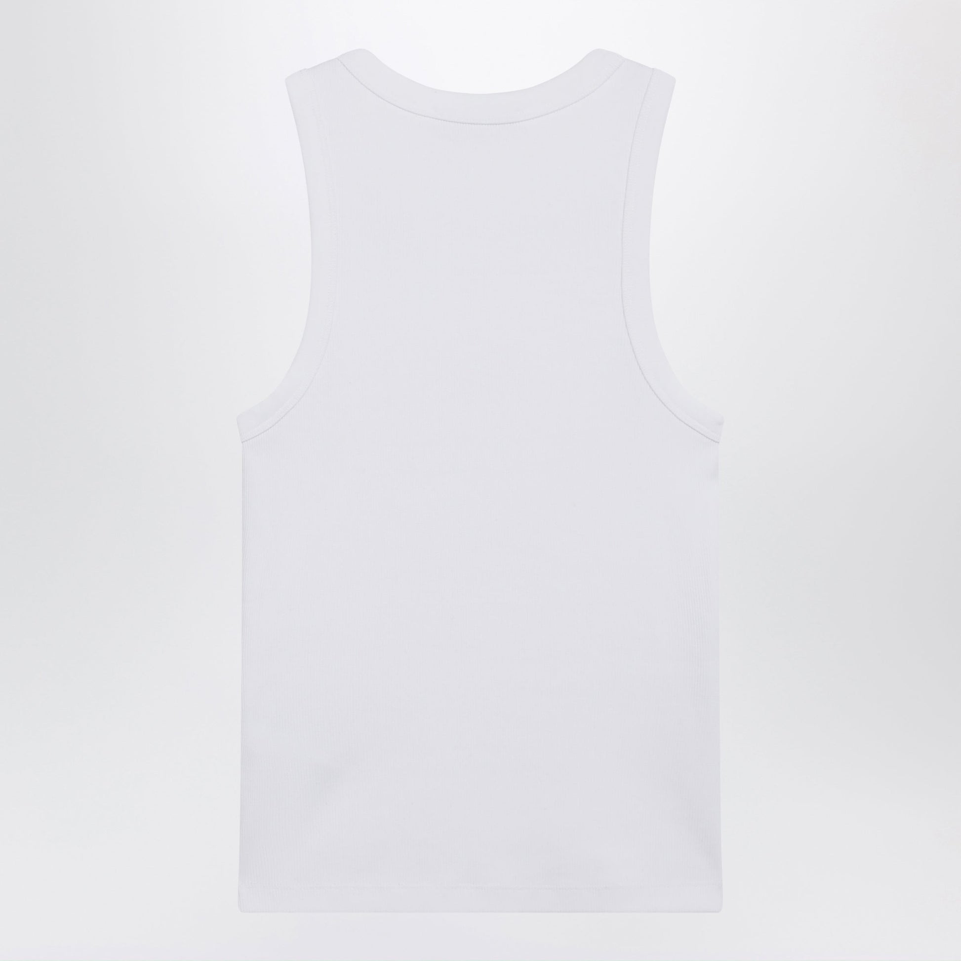 Givenchy White Slim-Fit Tank Top With Logo Women GIVENCHY