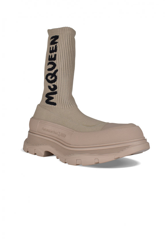 Alexander Mcqueen Men Graffiti Tread Slick Boots ALEXANDER MCQUEEN