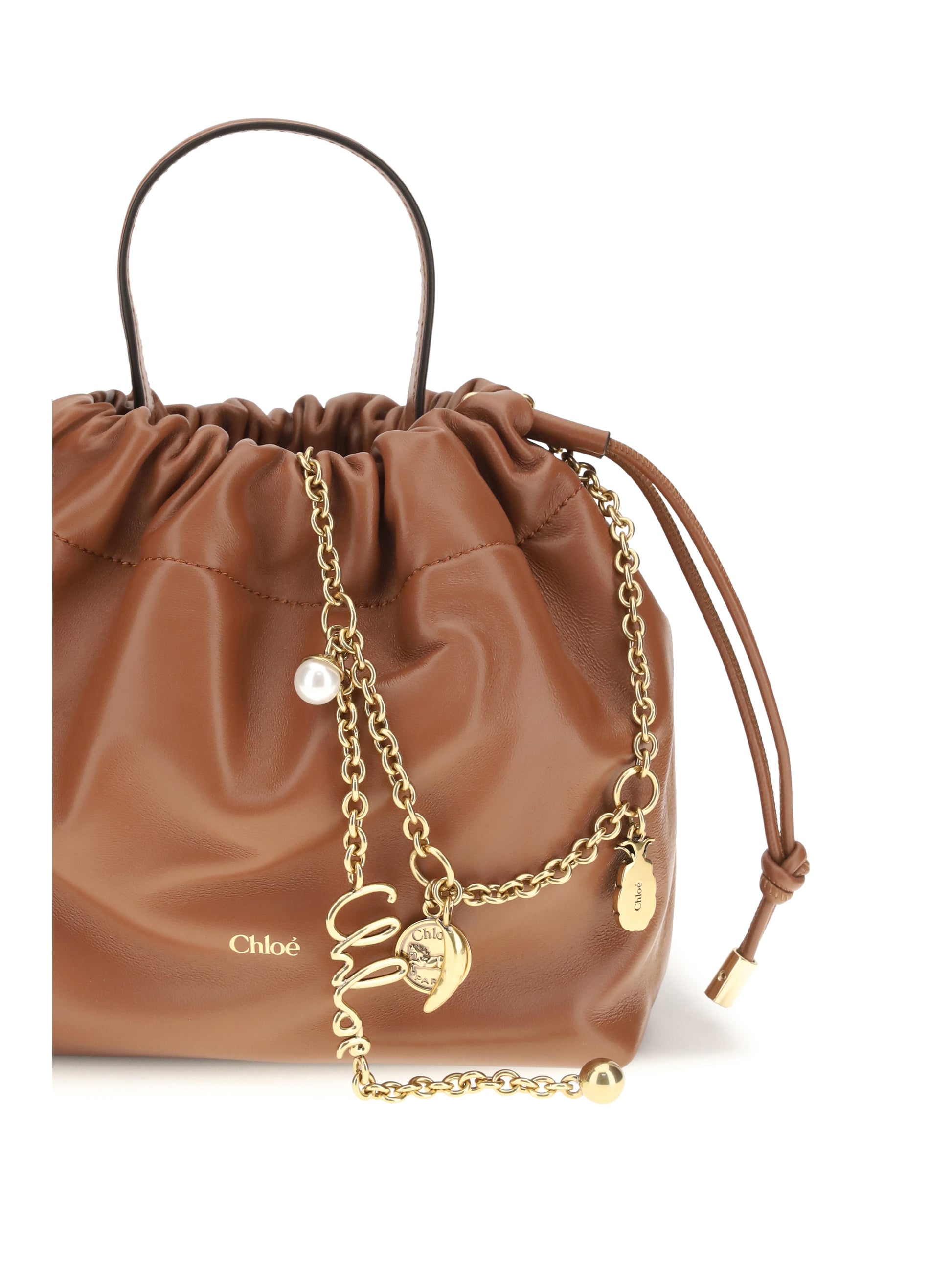 Chloé Women Icons Leather Chain Shoulder Bag CHLOE
