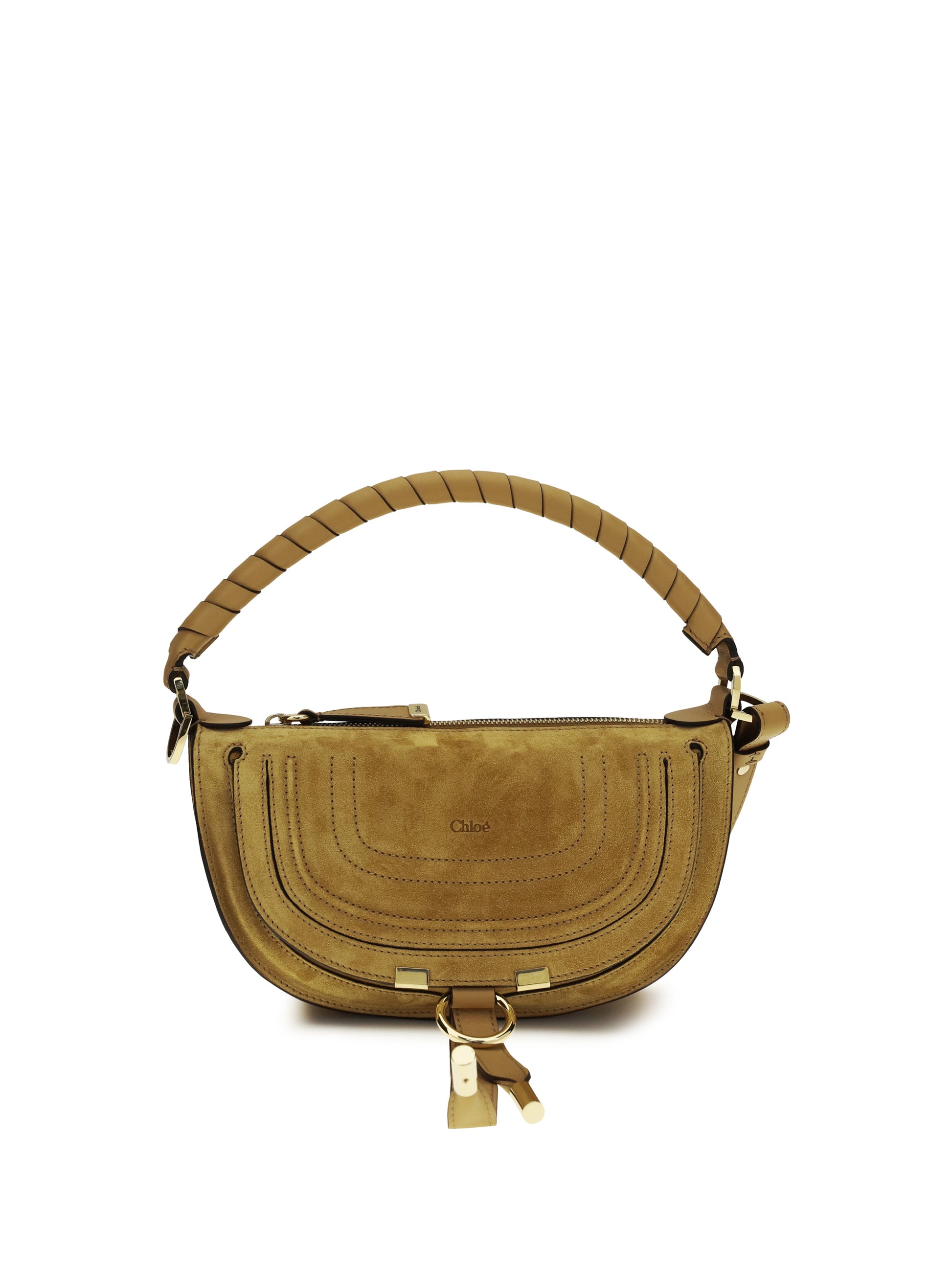 Chloé Women Marcie Suede Mini Shoulder Bag CHLOE