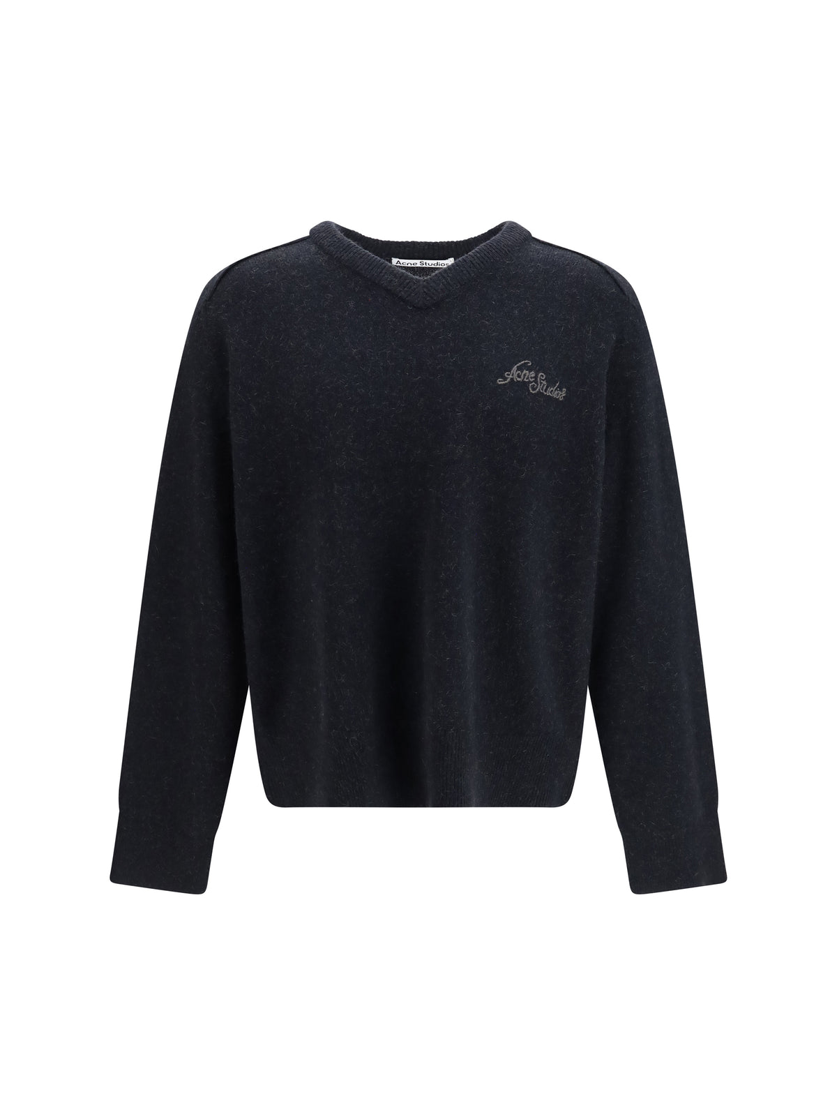 Acne Studios Men Camel Hair V-Neck Sweater ACNE STUDIOS