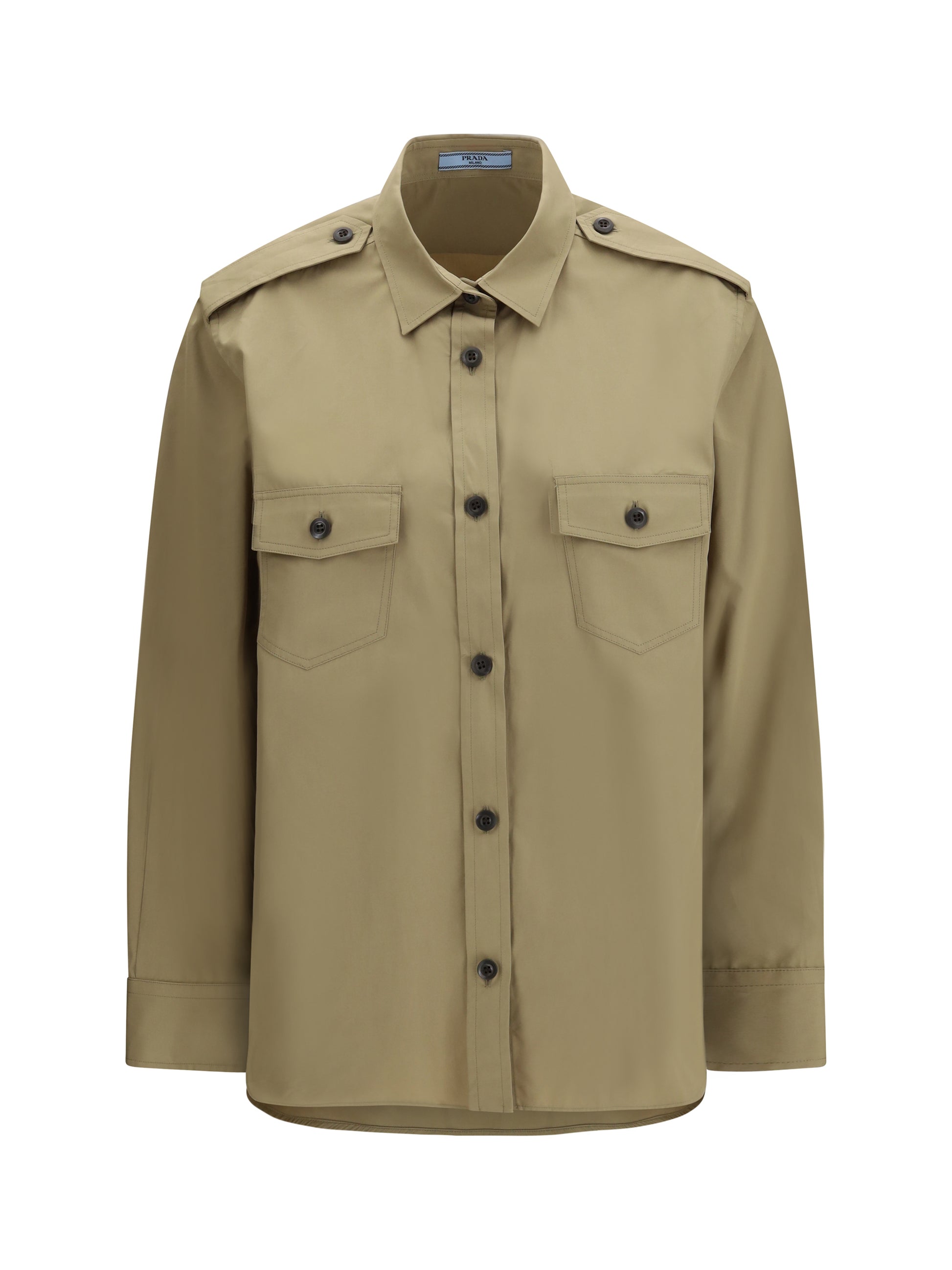 Prada Women Cotton Poplin Shirt PRADA