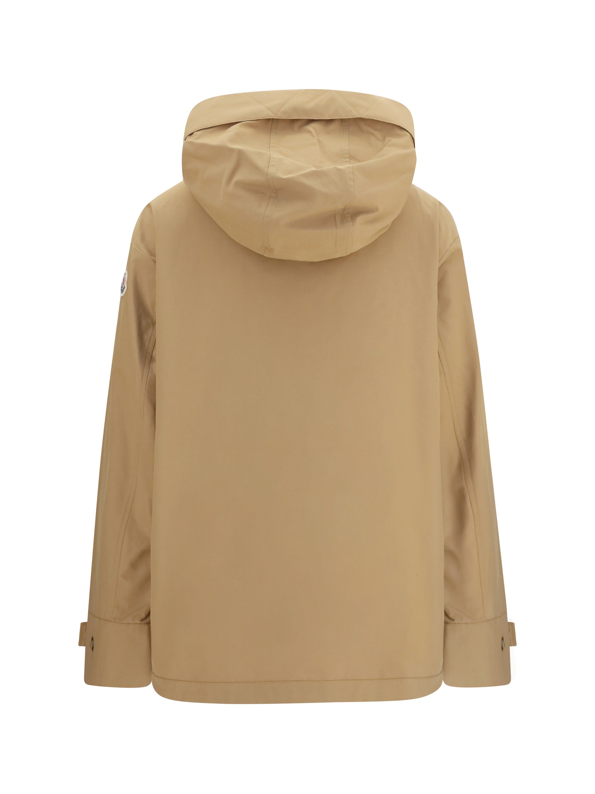 Moncler Women Hooded Jacket With Logo Patch MONCLER
