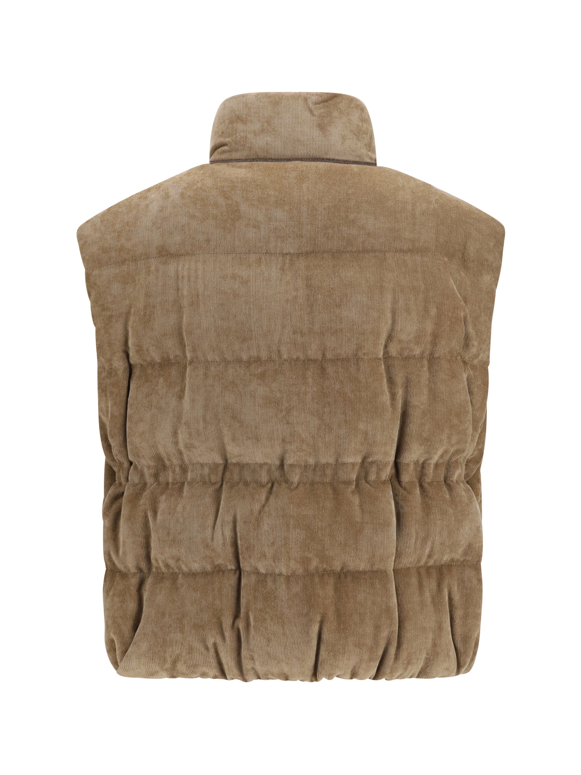 Brunello Cucinelli Women Sleeveless Padded Vest BRUNELLO CUCINELLI
