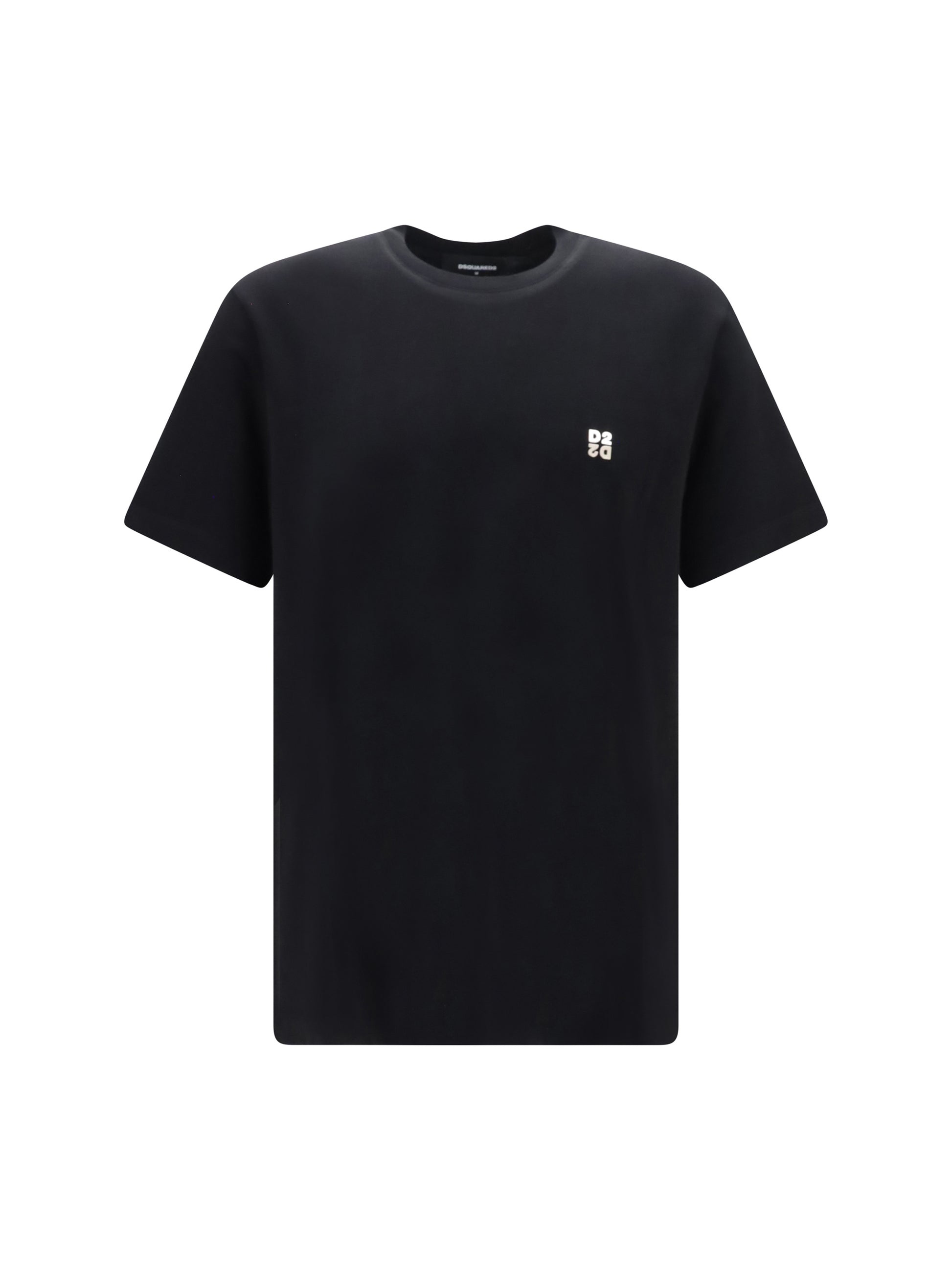 Dsquared2 Men Metal D2 Cotton T-Shirt DSQUARED2