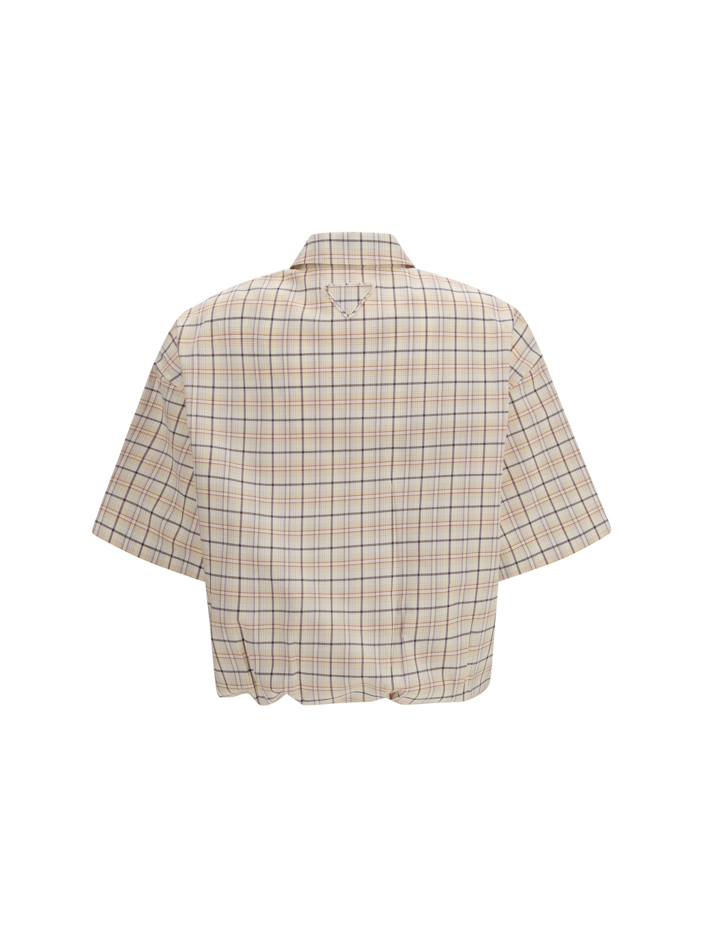 Prada Women Checked Poplin Shirt PRADA