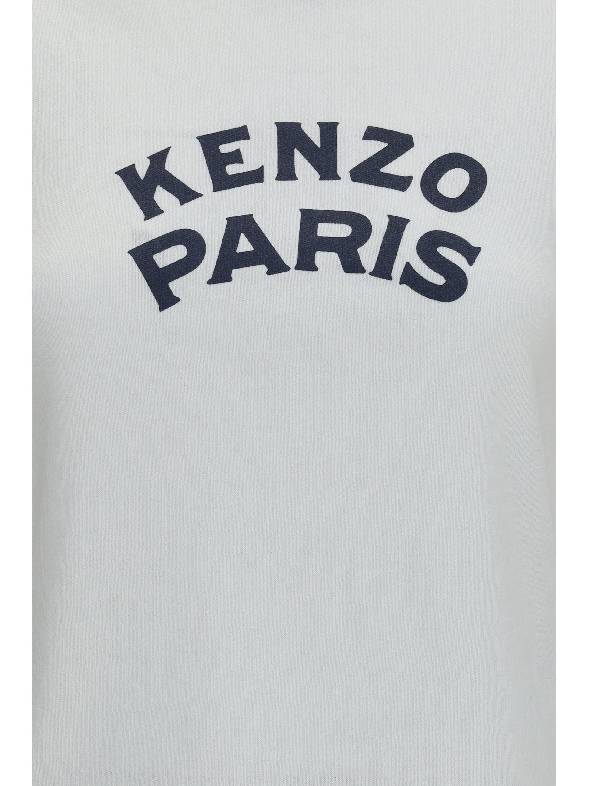 Kenzo Women Kenzo Paris Emblem Cotton T-Shirt KENZO