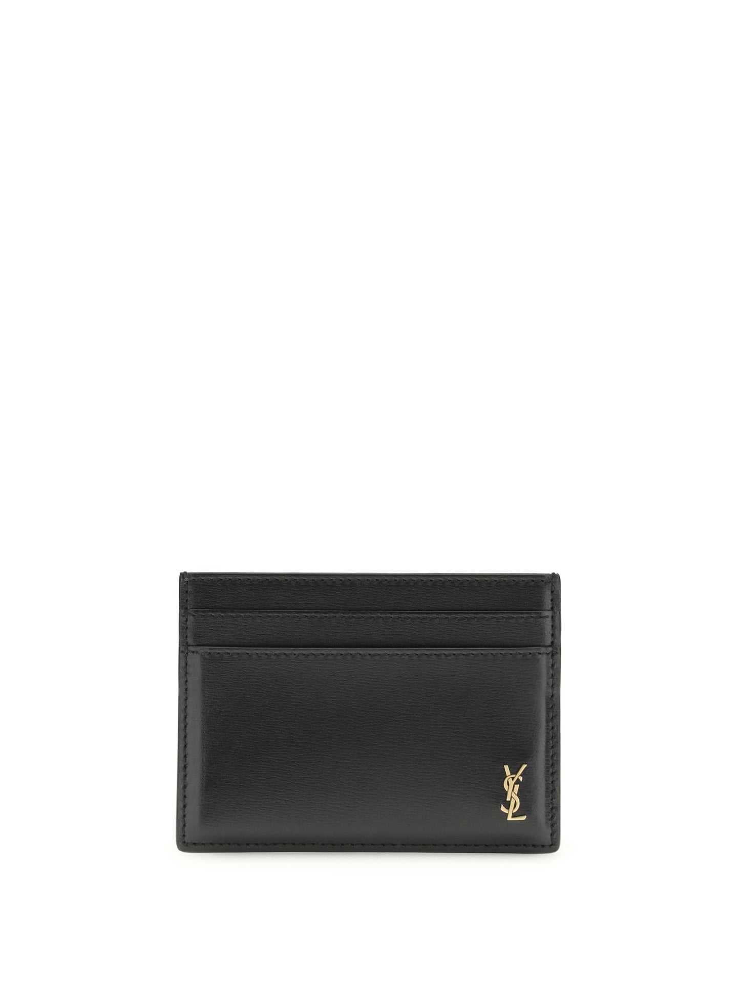 Saint Laurent Men Tiny Cassandre Card Holder SAINT LAURENT