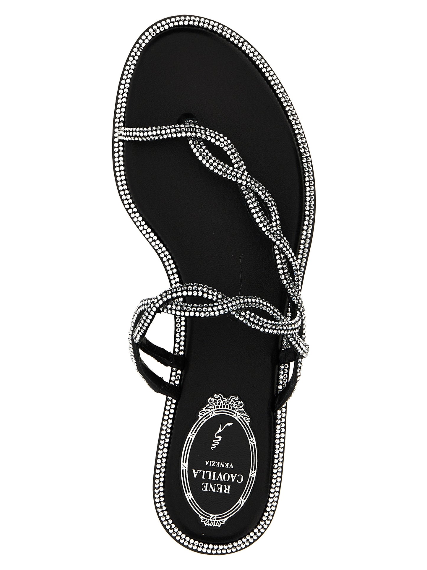 René Caovilla Women 'Braid' Sandals RENE CAOVILLA