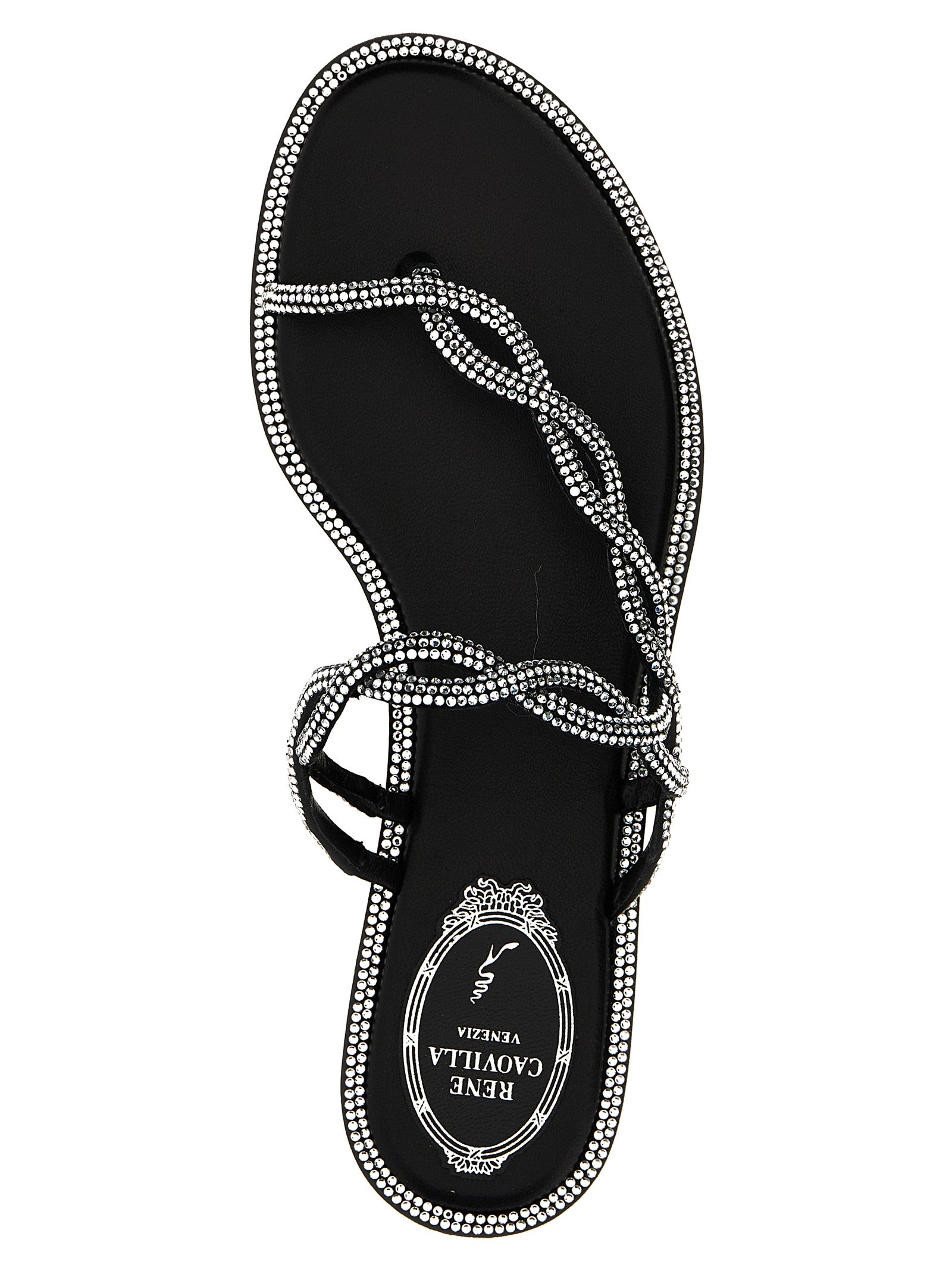René Caovilla Women 'Braid' Sandals RENE CAOVILLA