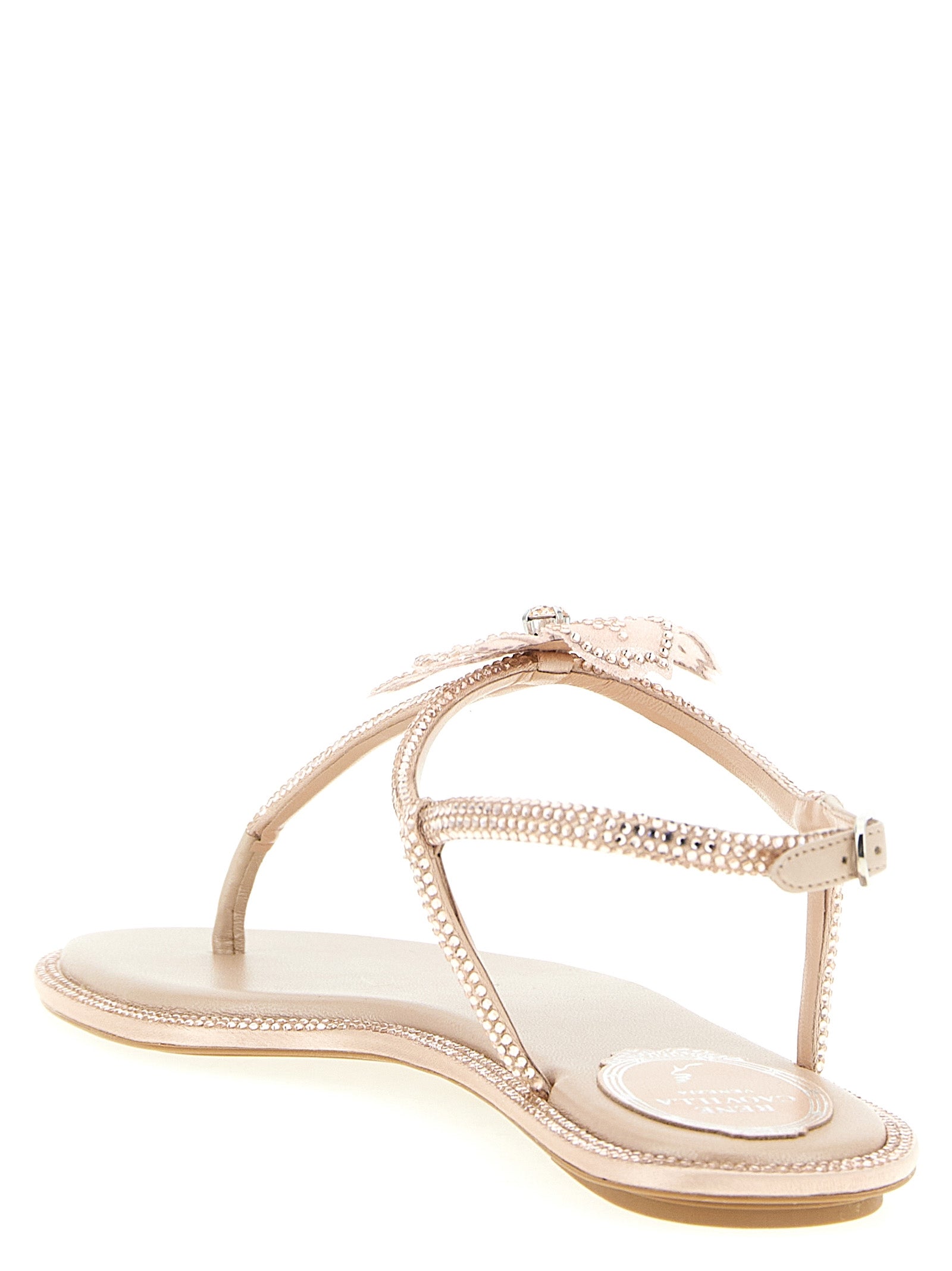 René Caovilla Women 'Peach Flower' Sandals RENE CAOVILLA
