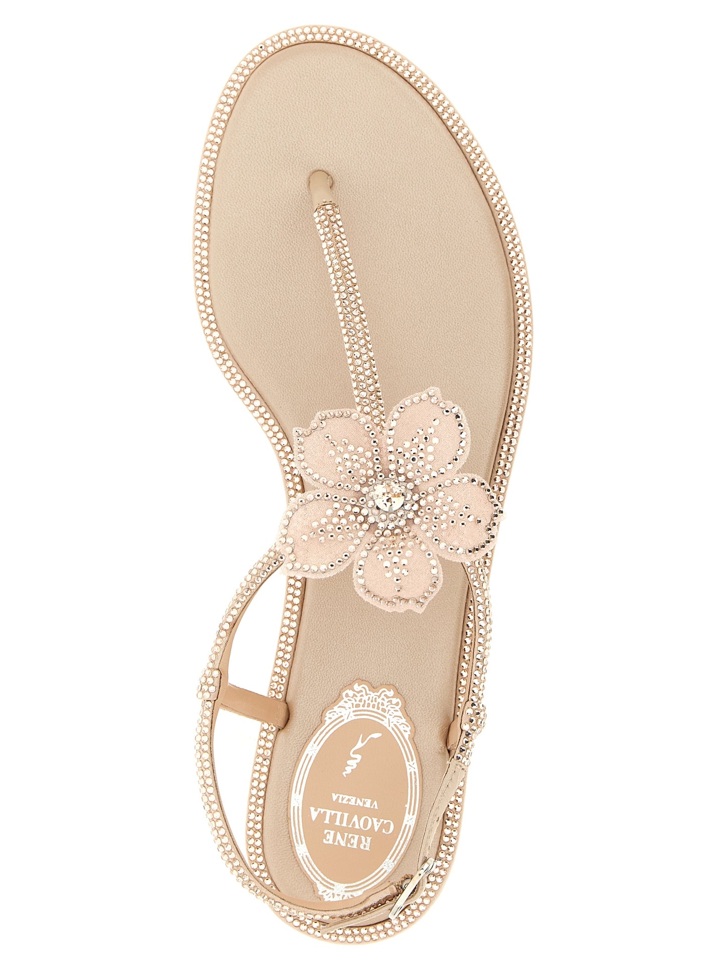 René Caovilla Women 'Peach Flower' Sandals RENE CAOVILLA