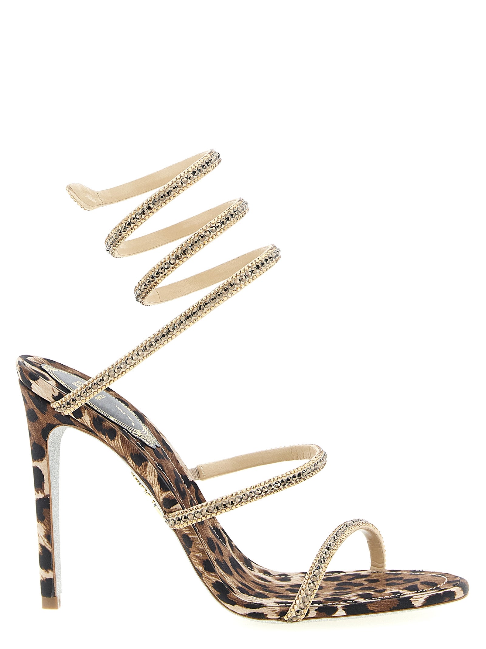 René Caovilla Women 'Cleo Leopard' Sandals RENE CAOVILLA