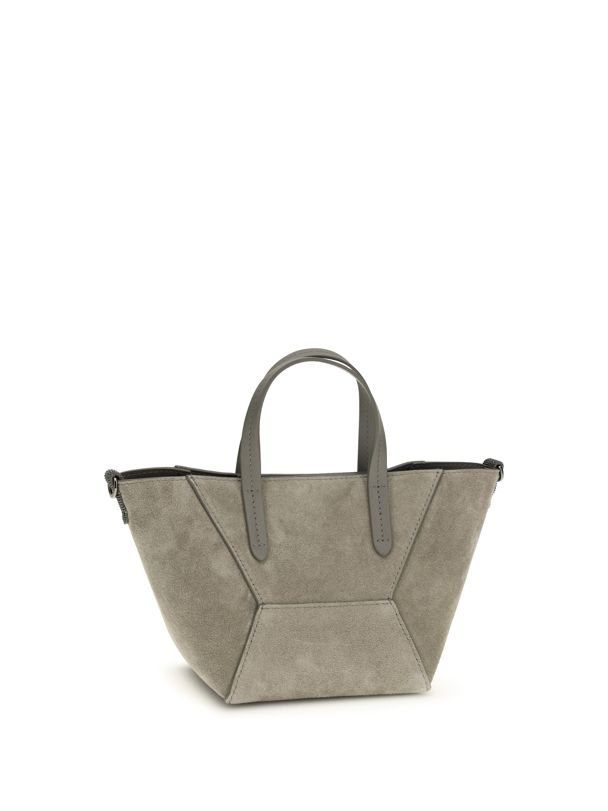 Brunello Cucinelli Women Suede Shoulder Bag BRUNELLO CUCINELLI