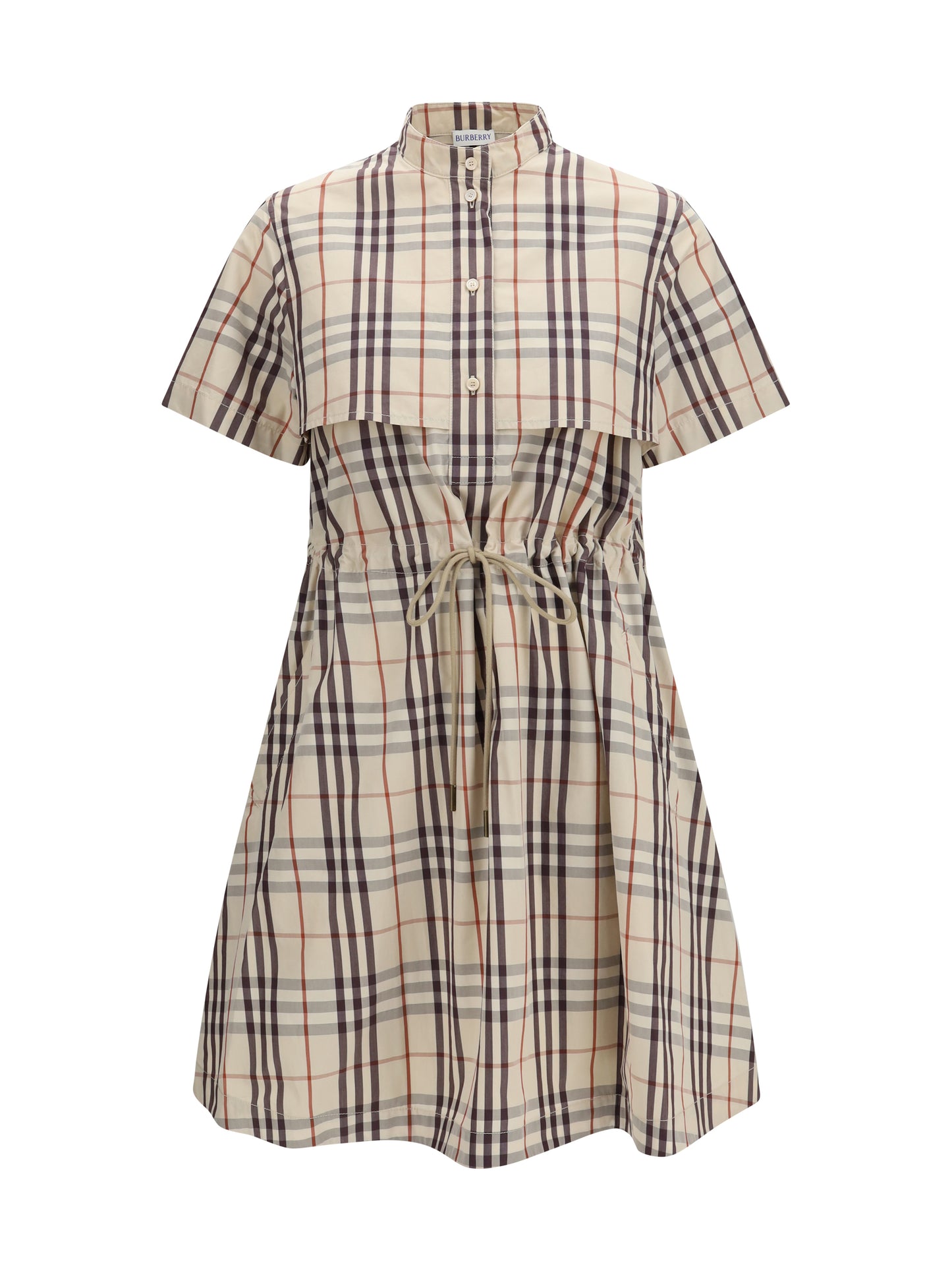 Burberry Women Cotton Check Dress BURBERRY