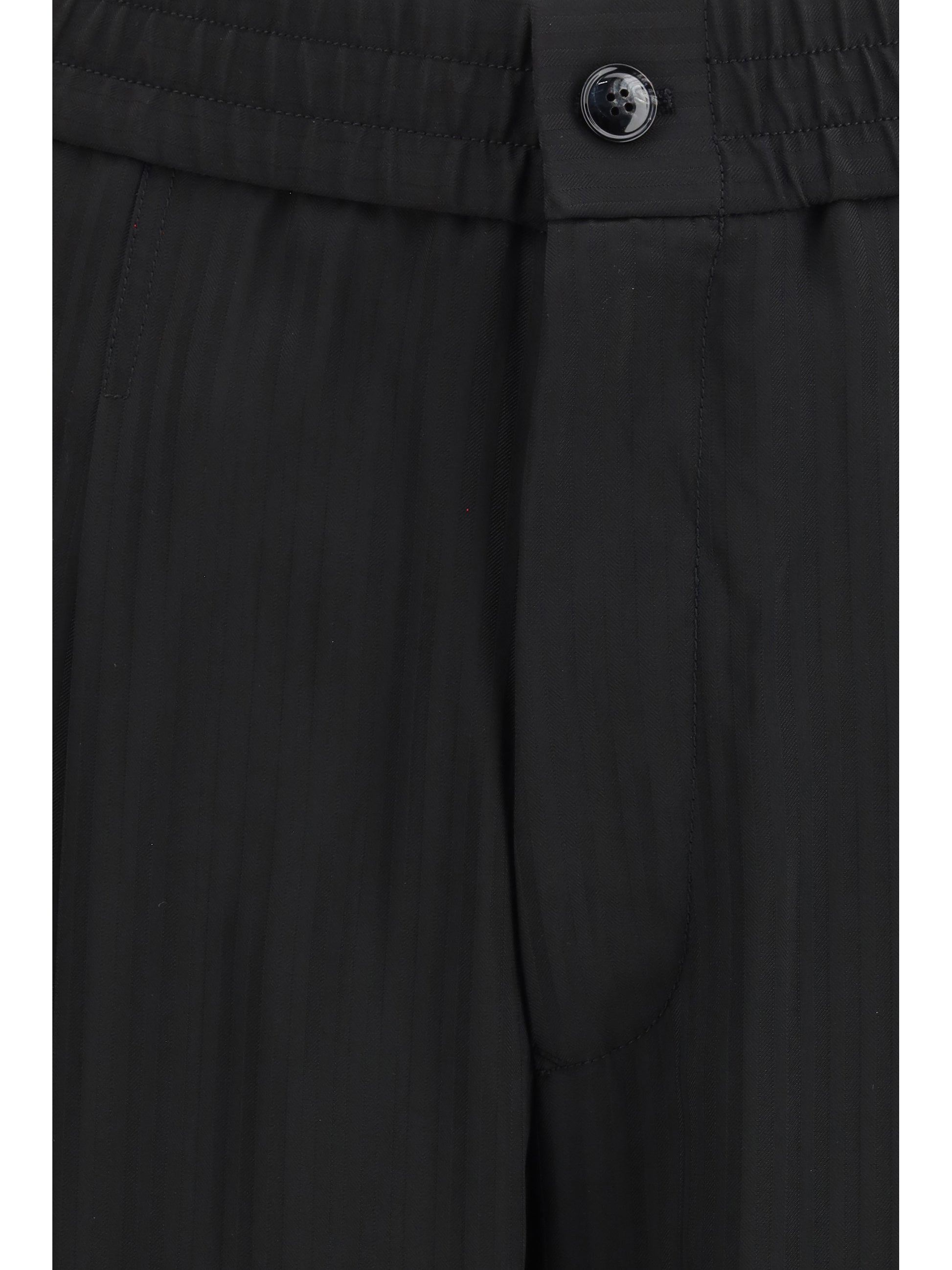 Giorgio Armani Men Wide-Leg Viscose Pants GIORGIO ARMANI