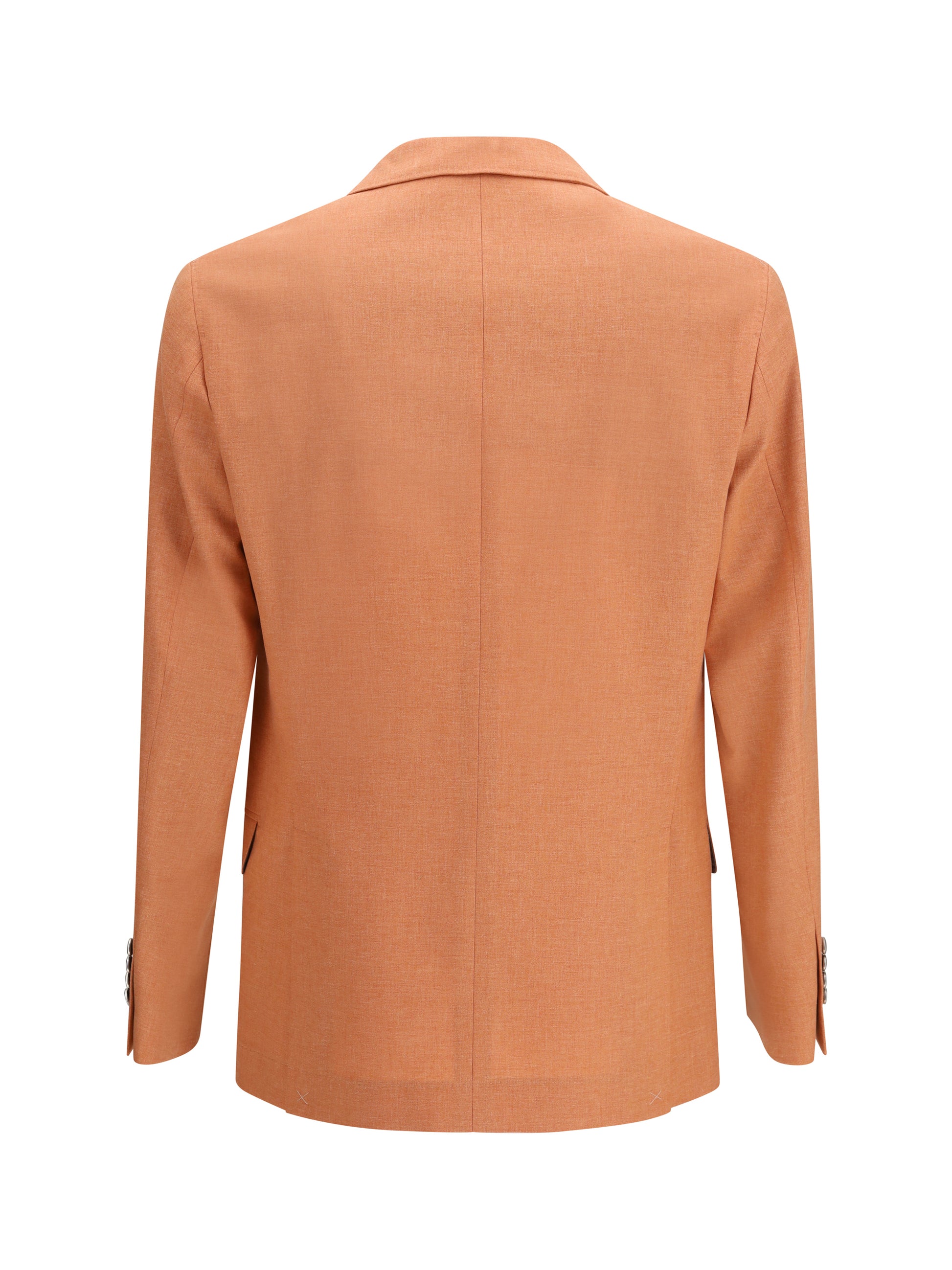 Brunello Cucinelli Men Deconstructed Jacket In Mouliné Fabric BRUNELLO CUCINELLI