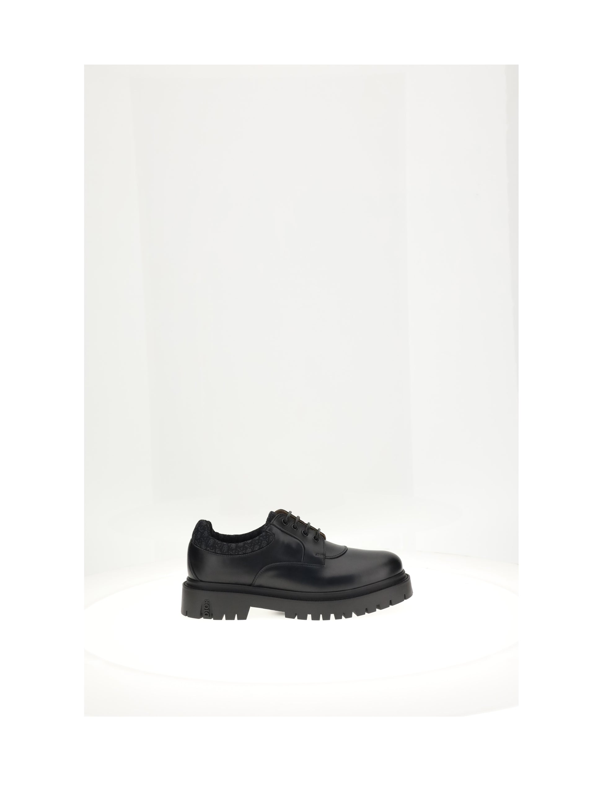 Dior Homme Men Lace Up Oblique Shoes DIOR