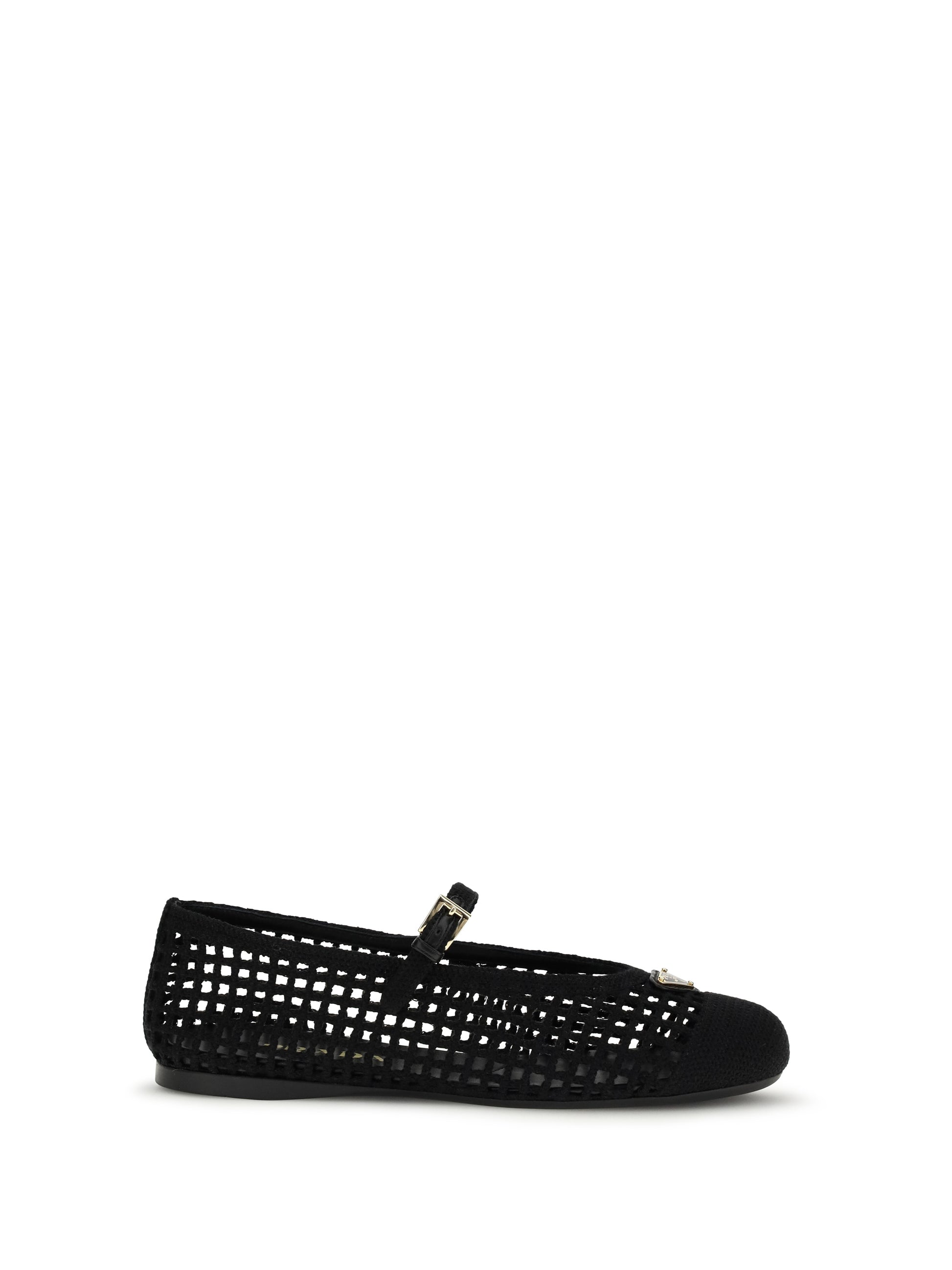 Prada Women Crochet Ballerinas PRADA