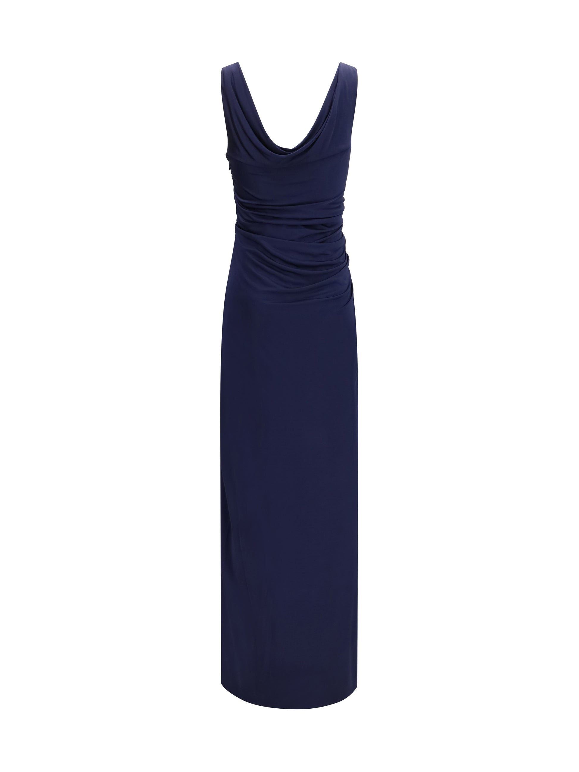 Versace Women Long Dress In Soft Viscose Jersey VERSACE