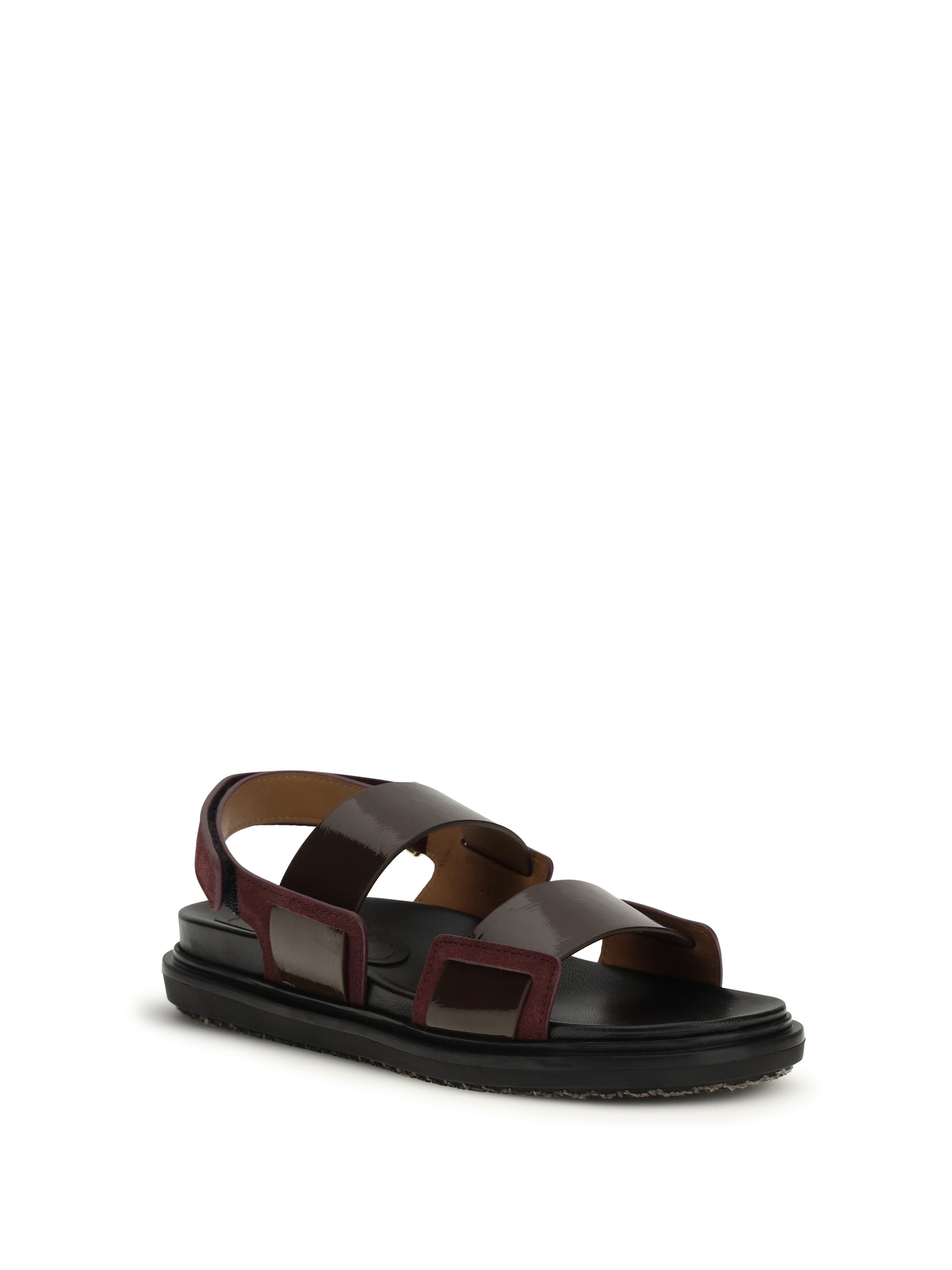 Marni Women Double-Strap Fussbett Sandals MARNI