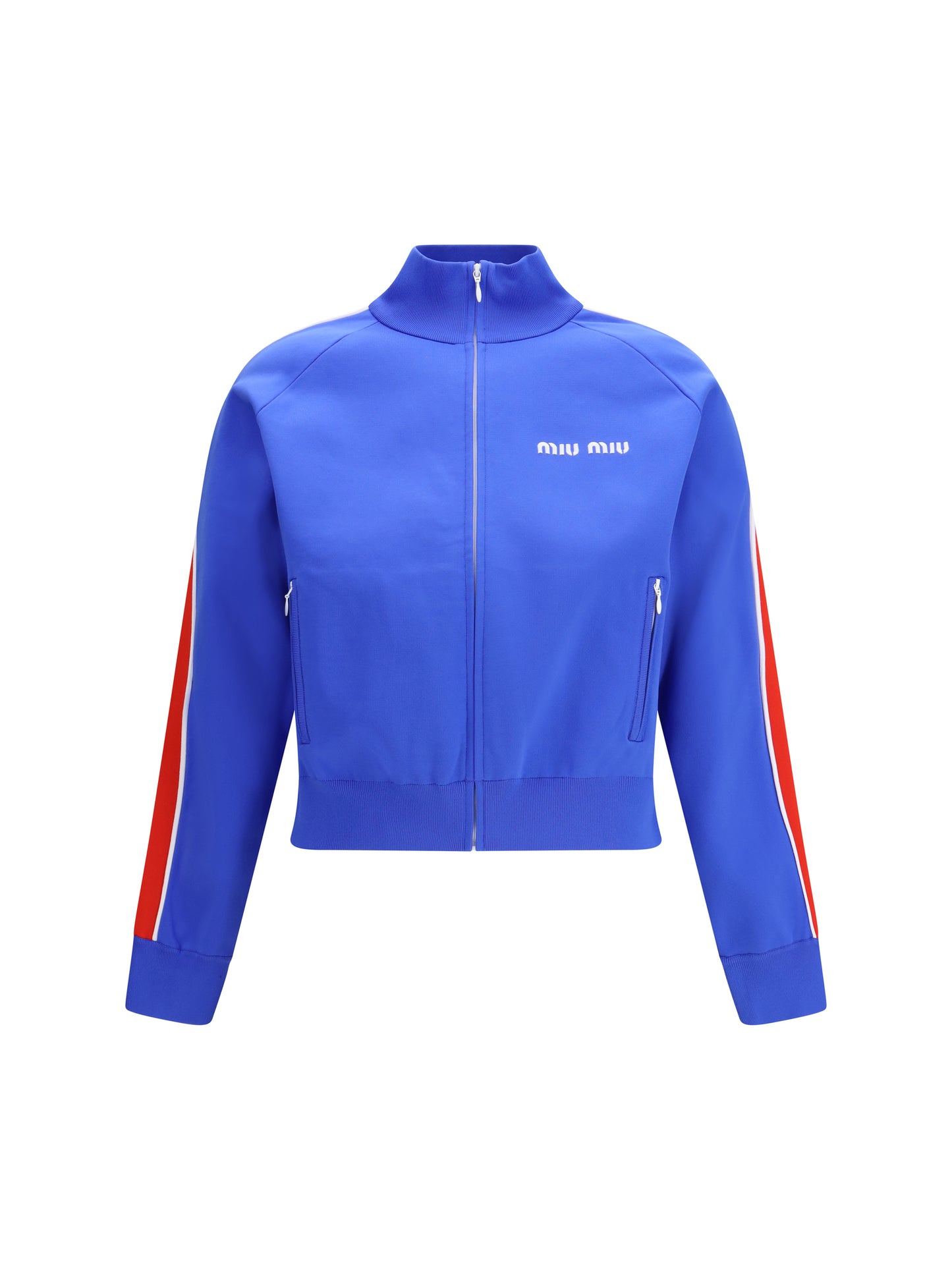 Miu Miu Women Zip-Up Sweatshirt MIU MIU