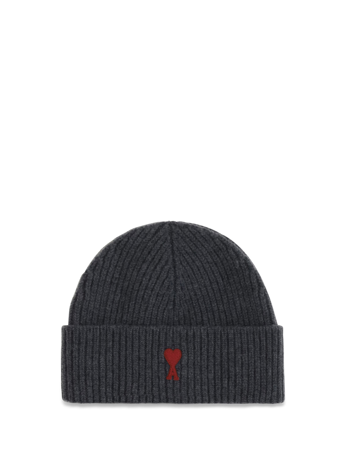 Ami Paris Men Quota Ami De Coeur Wool Beanie AMI PARIS