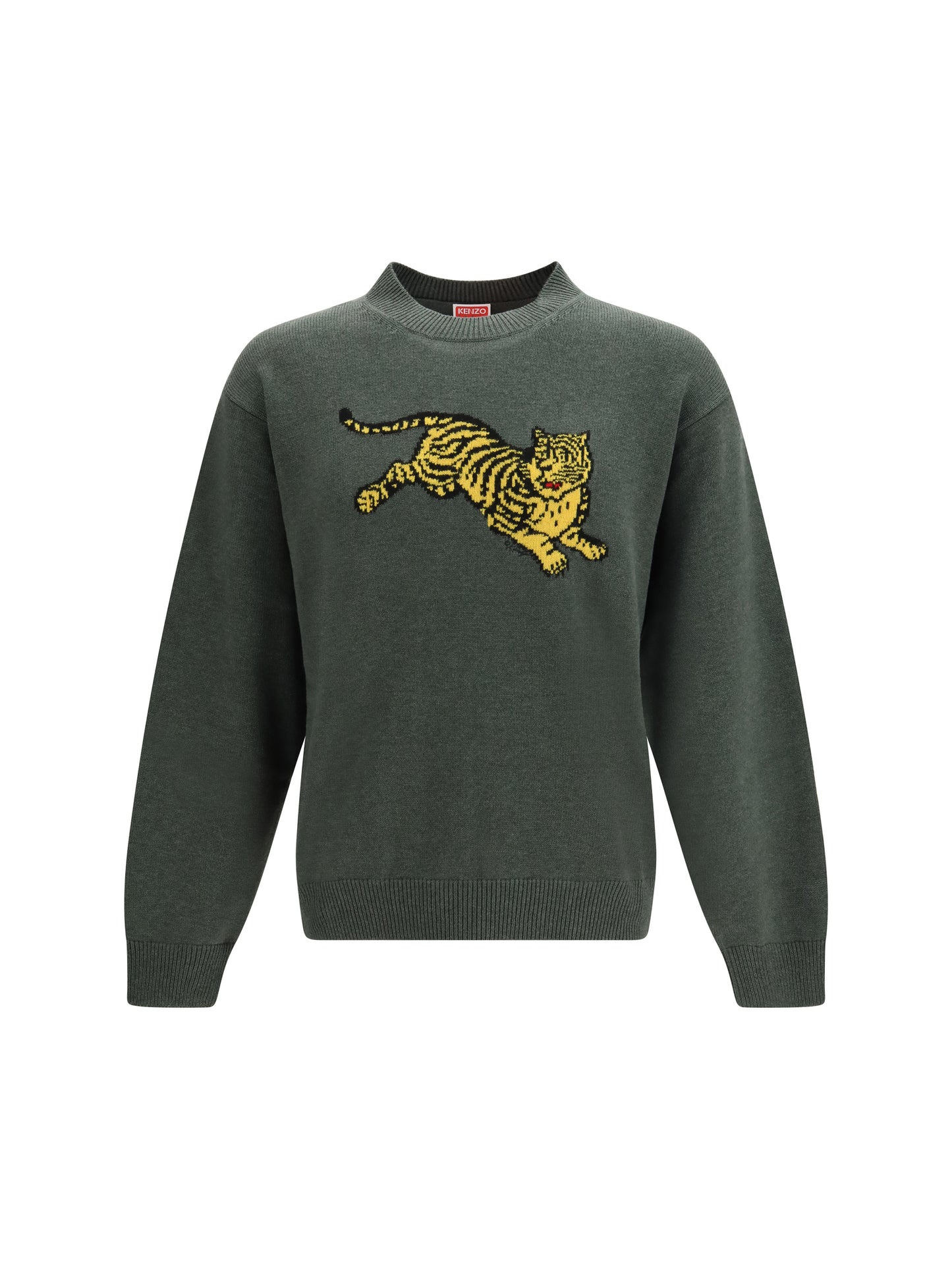 Kenzo Men Kenzo Jumping Tiger Cotton Sweatshirt KENZO