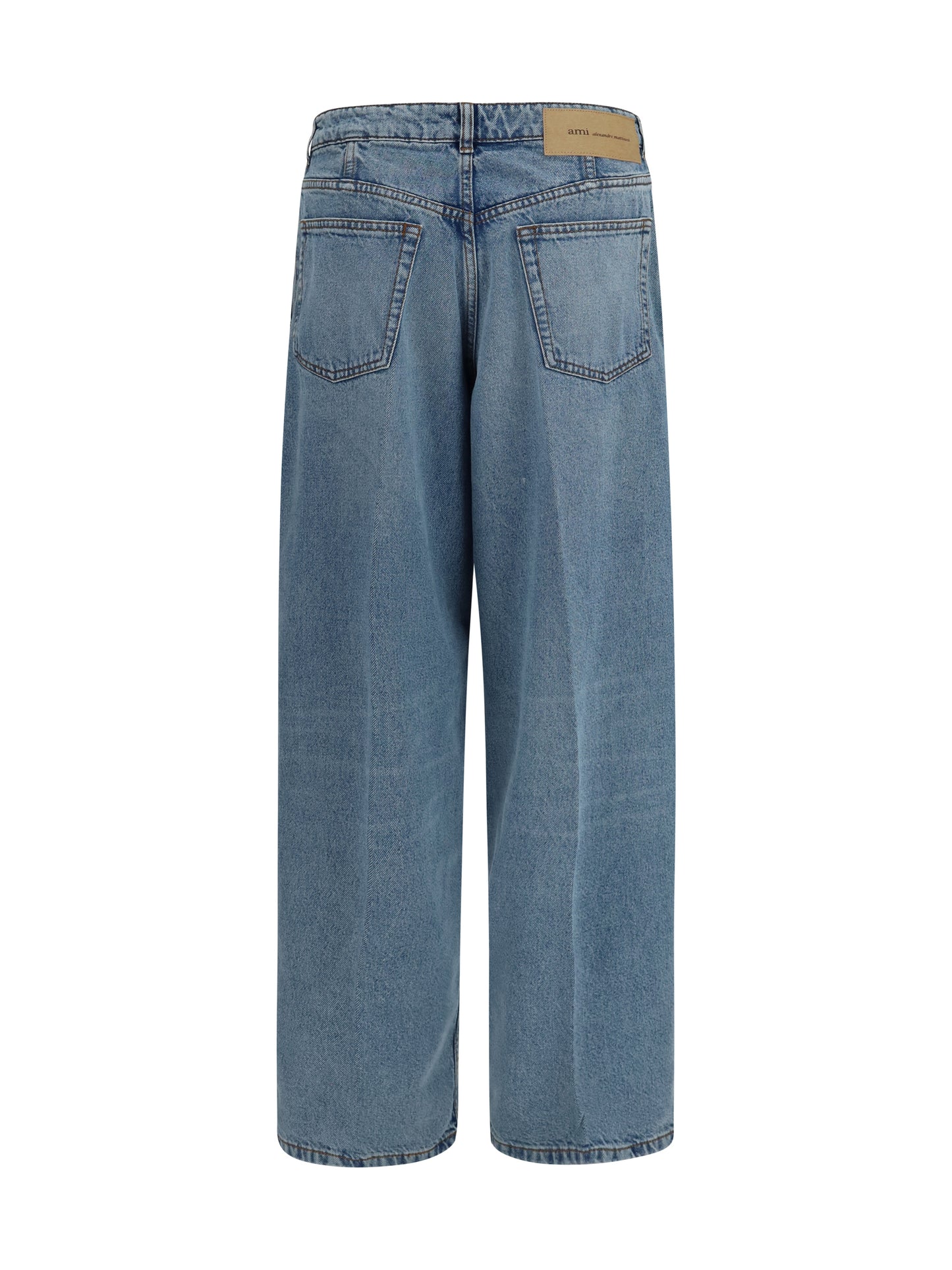 Ami Paris Women Balloon Jeans In Denim AMI PARIS