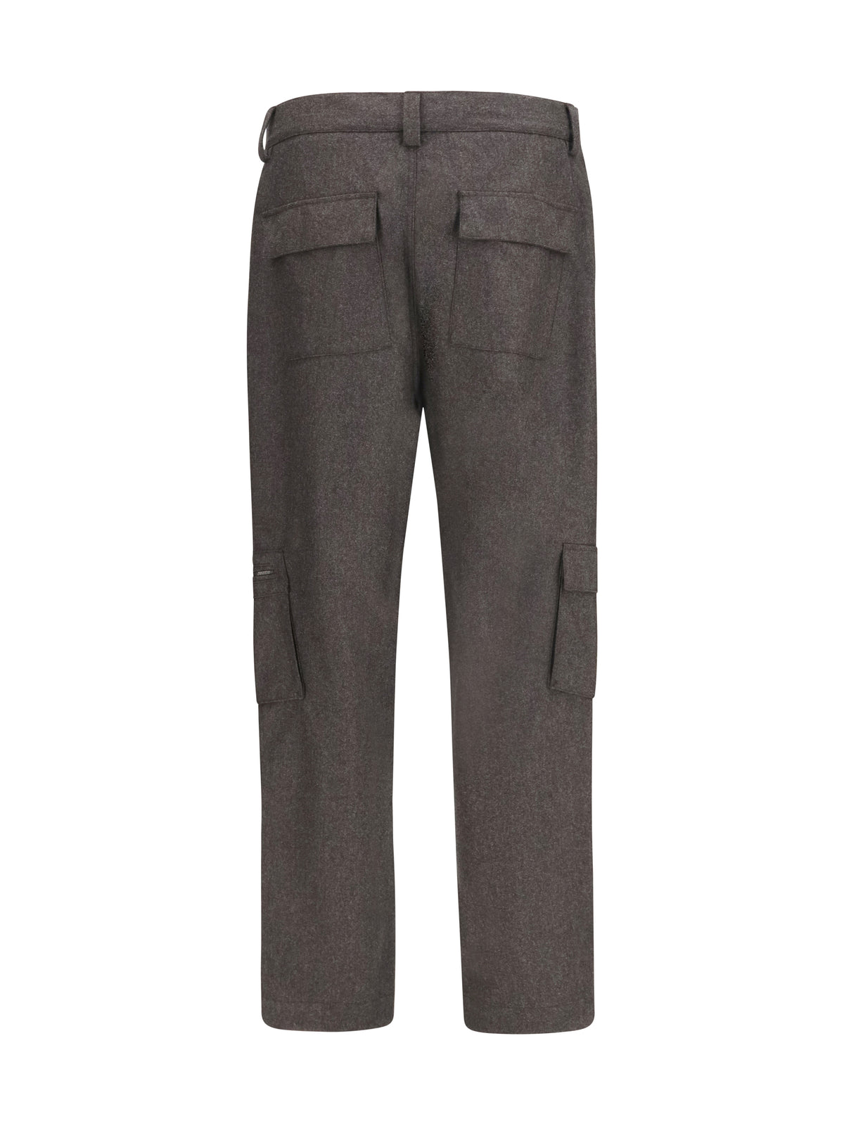 Brunello Cucinelli Men Virgin Wool Flannel Cargo Pants BRUNELLO CUCINELLI