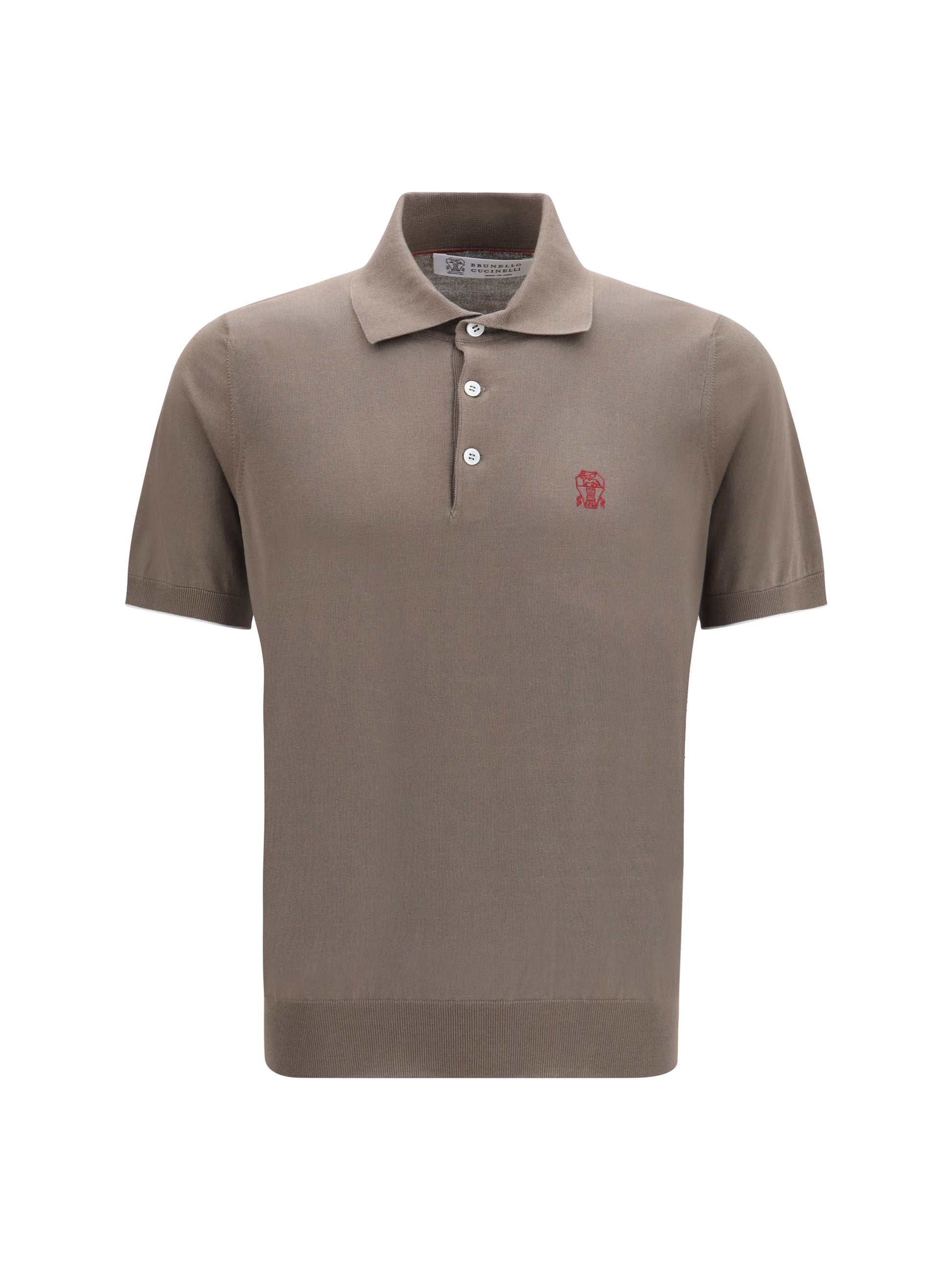 Brunello Cucinelli Men Short-Sleeved Polo BRUNELLO CUCINELLI