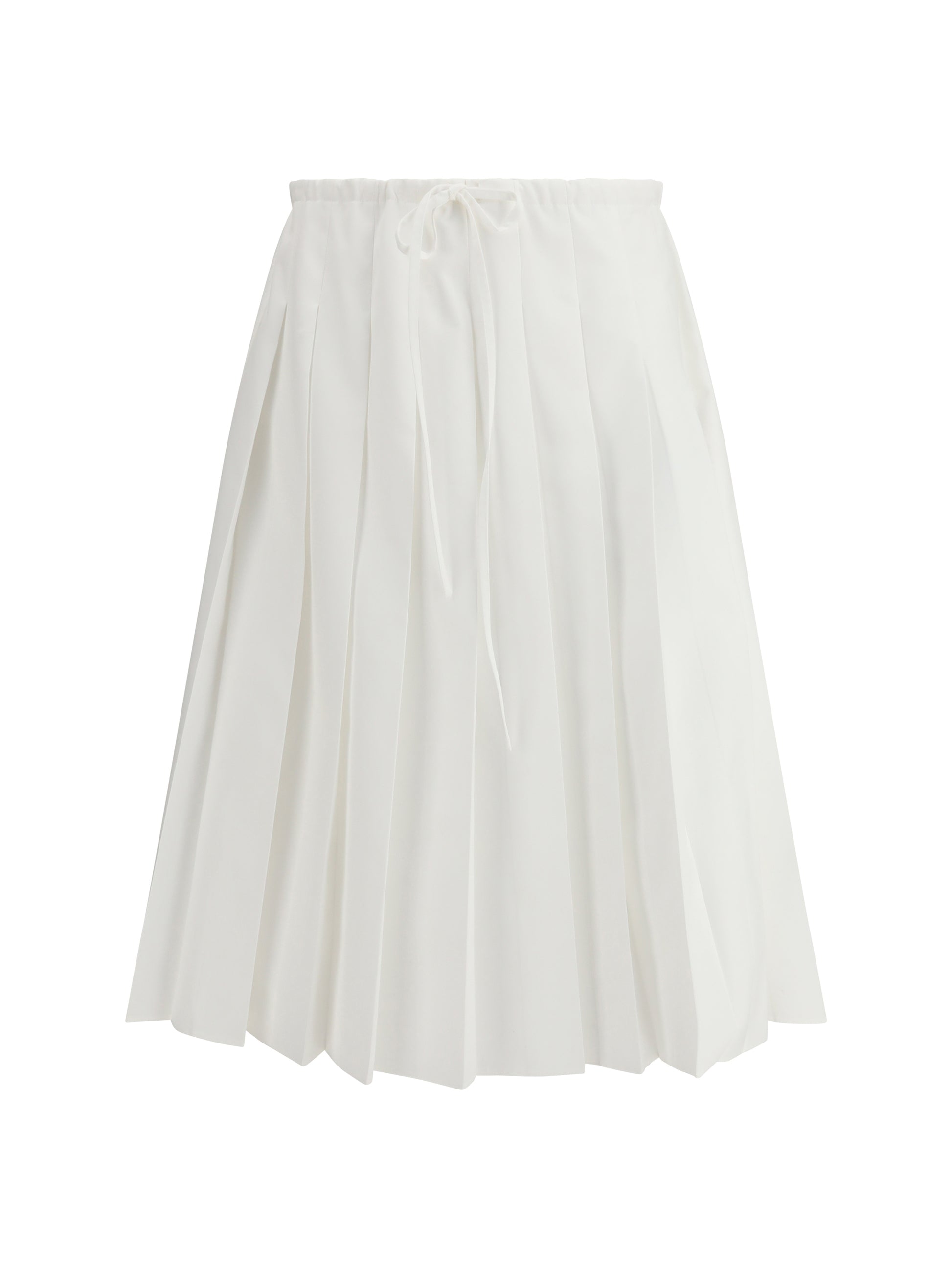 Prada Women Pleated Jersey Skirt PRADA