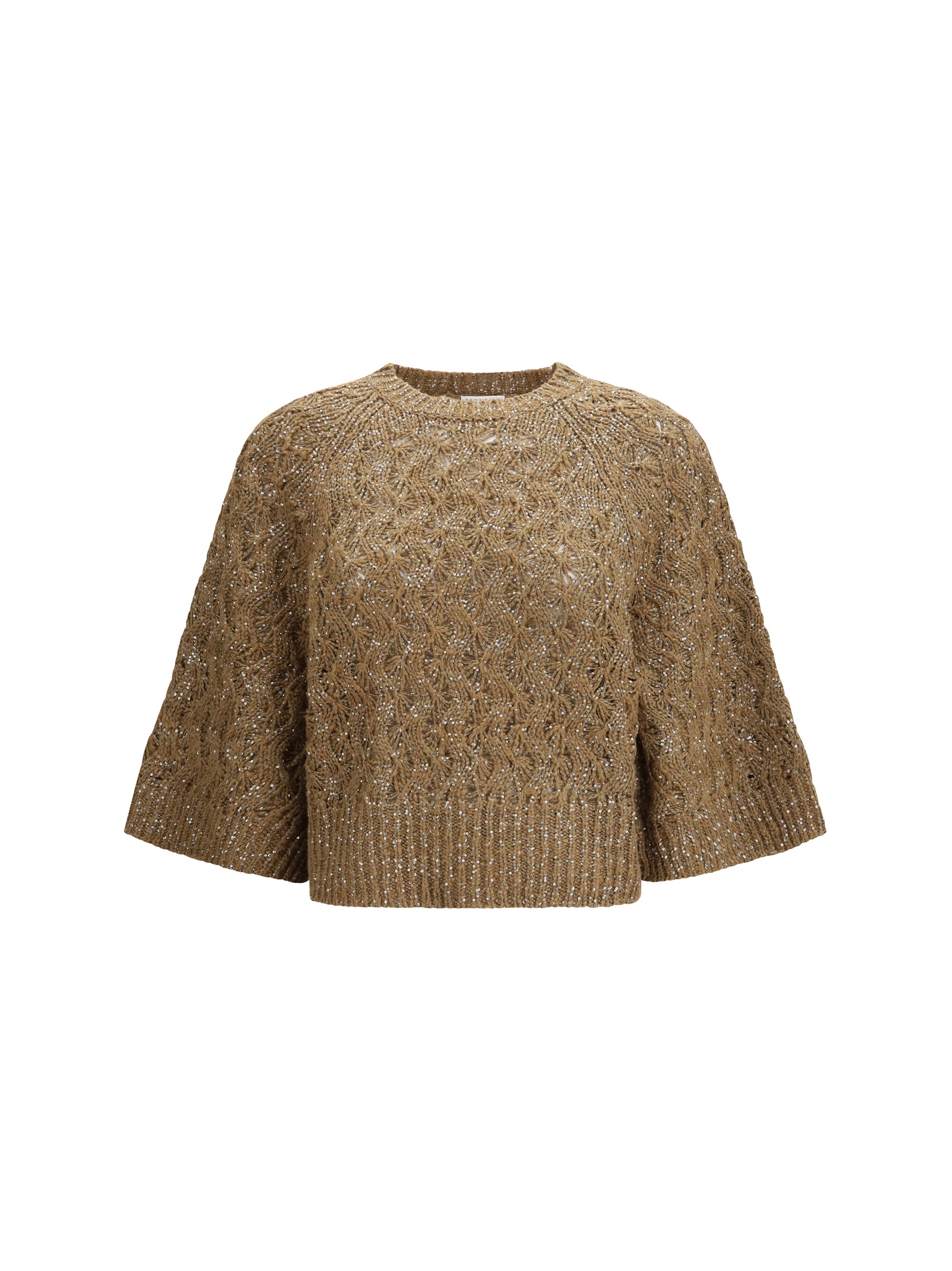 Brunello Cucinelli Women Open-Knit Construction Sweater BRUNELLO CUCINELLI