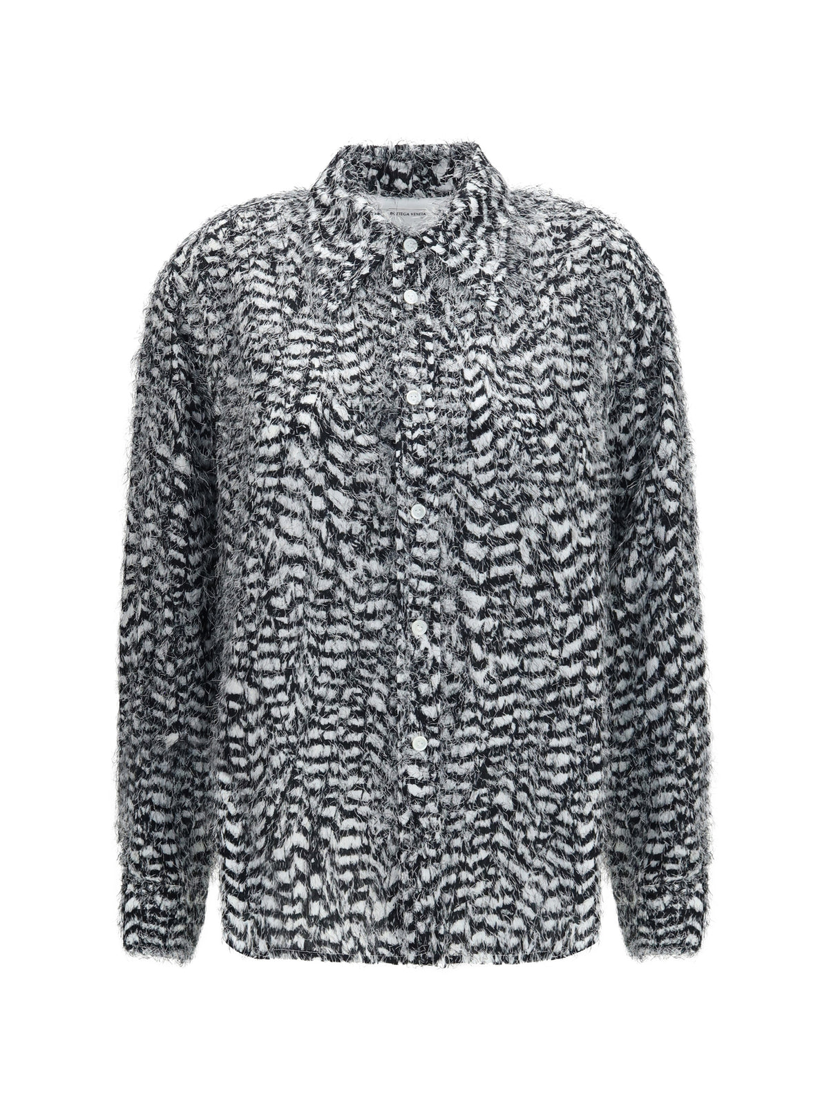 Bottega Veneta Women Viscose Shirt With Fil Coupé Feathers BOTTEGA VENETA