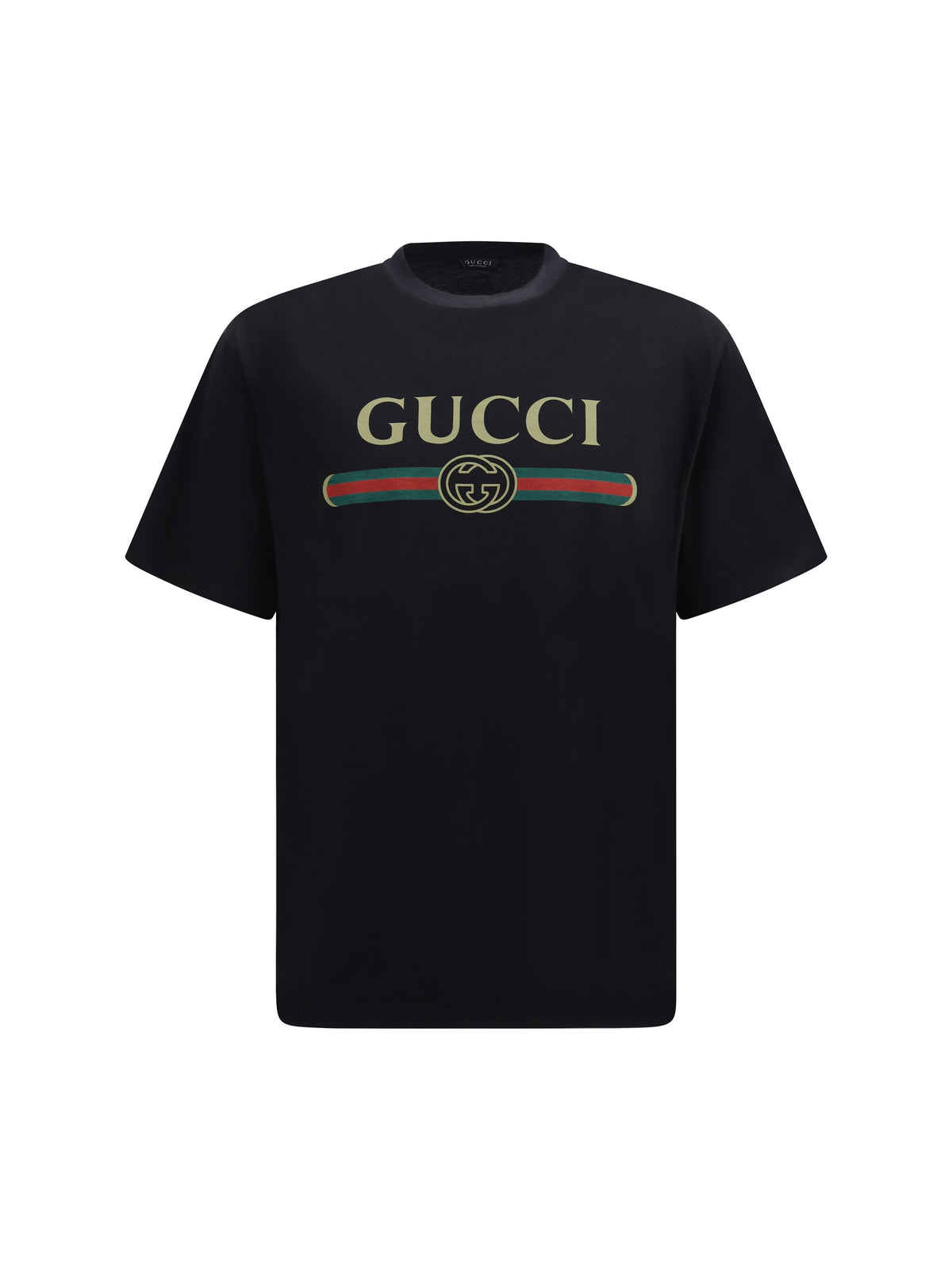 Gucci Men Printed Silk-Blend Jersey T-Shirt GUCCI