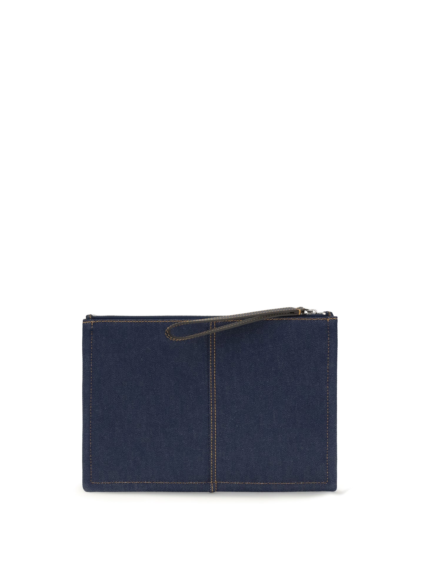 Fendi Men Medium Denim Pouch FENDI