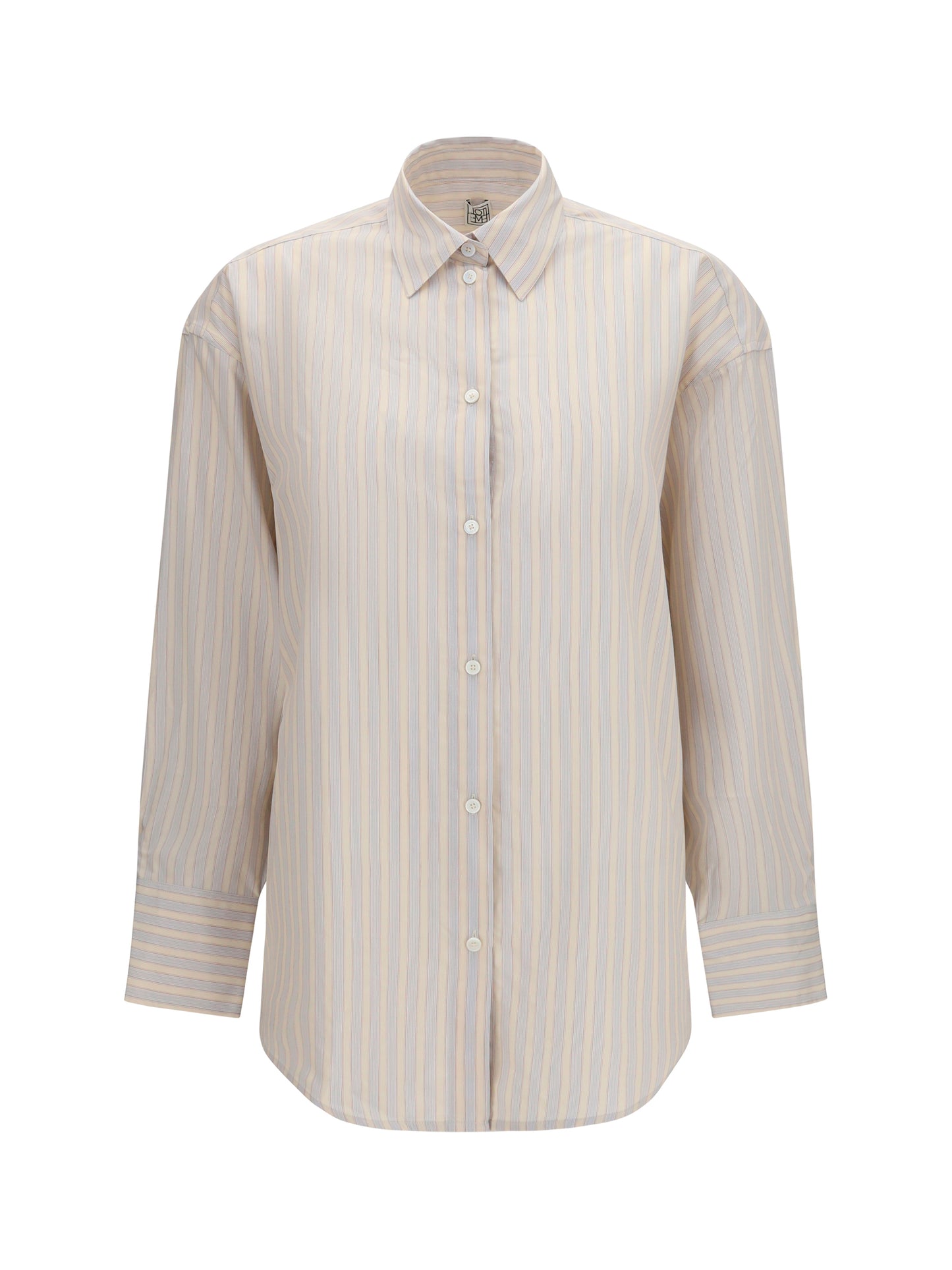 Toteme Women Oversized Striped Shirt In Cotton TOTEME