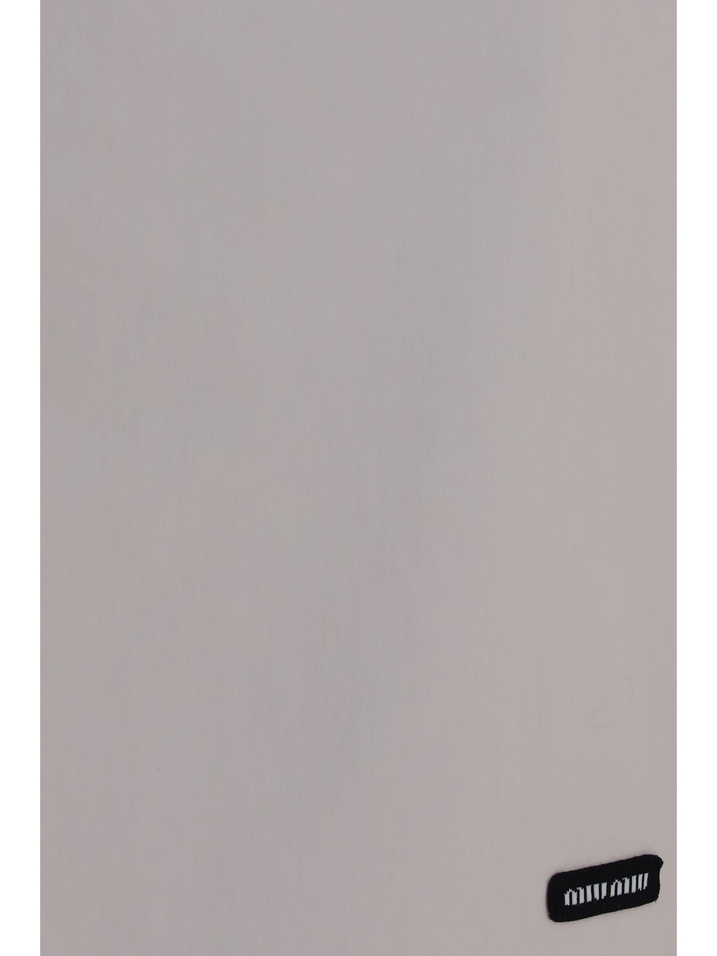 Miu Miu Women Stretch Cotton-Blend Midi Skirt MIU MIU