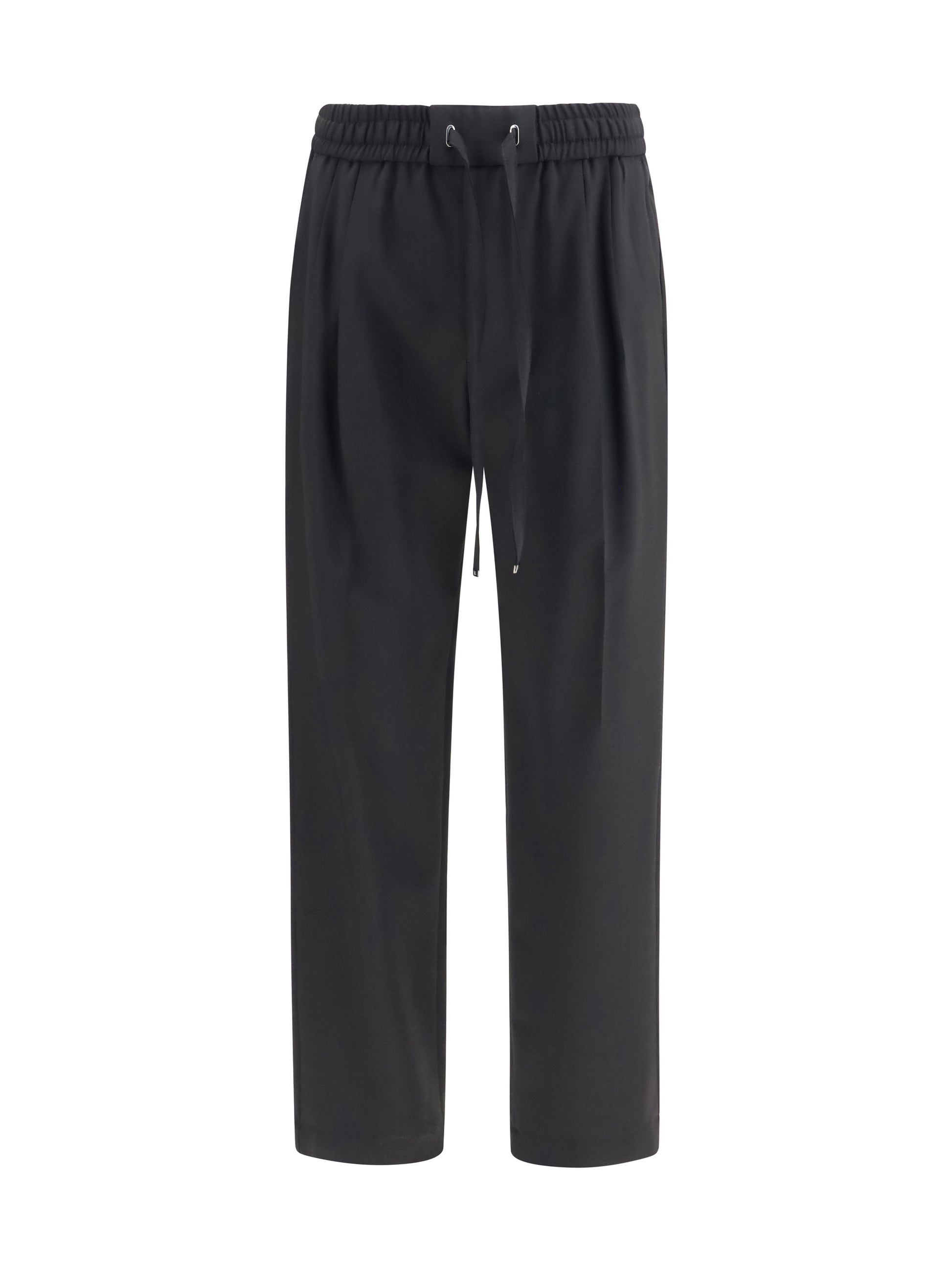 Dolce & Gabbana Men Wool Gabardine Jogger Pants DOLCE & GABBANA