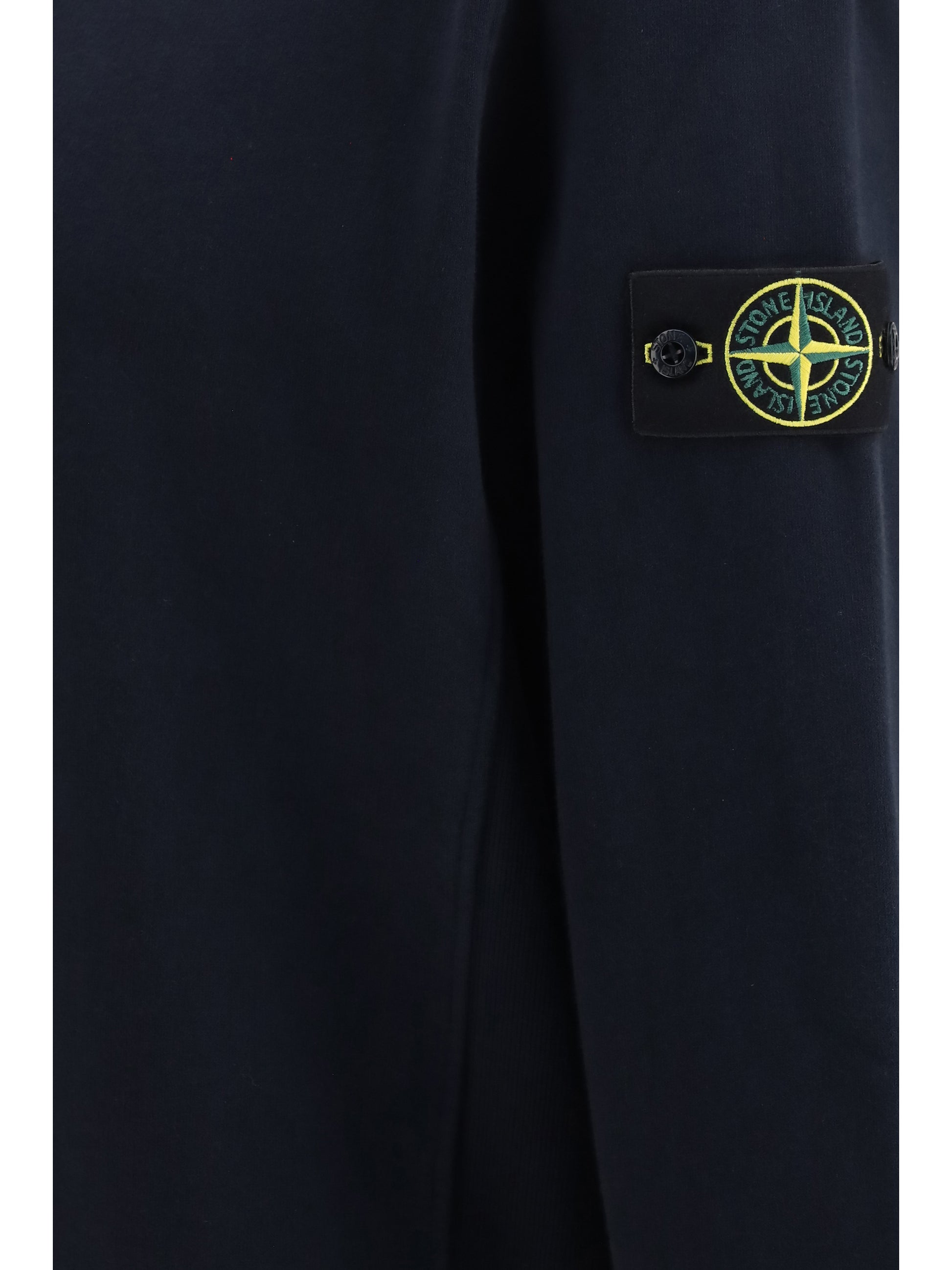 Stone Island Men Crewneck Cotton Sweatshirt STONE ISLAND