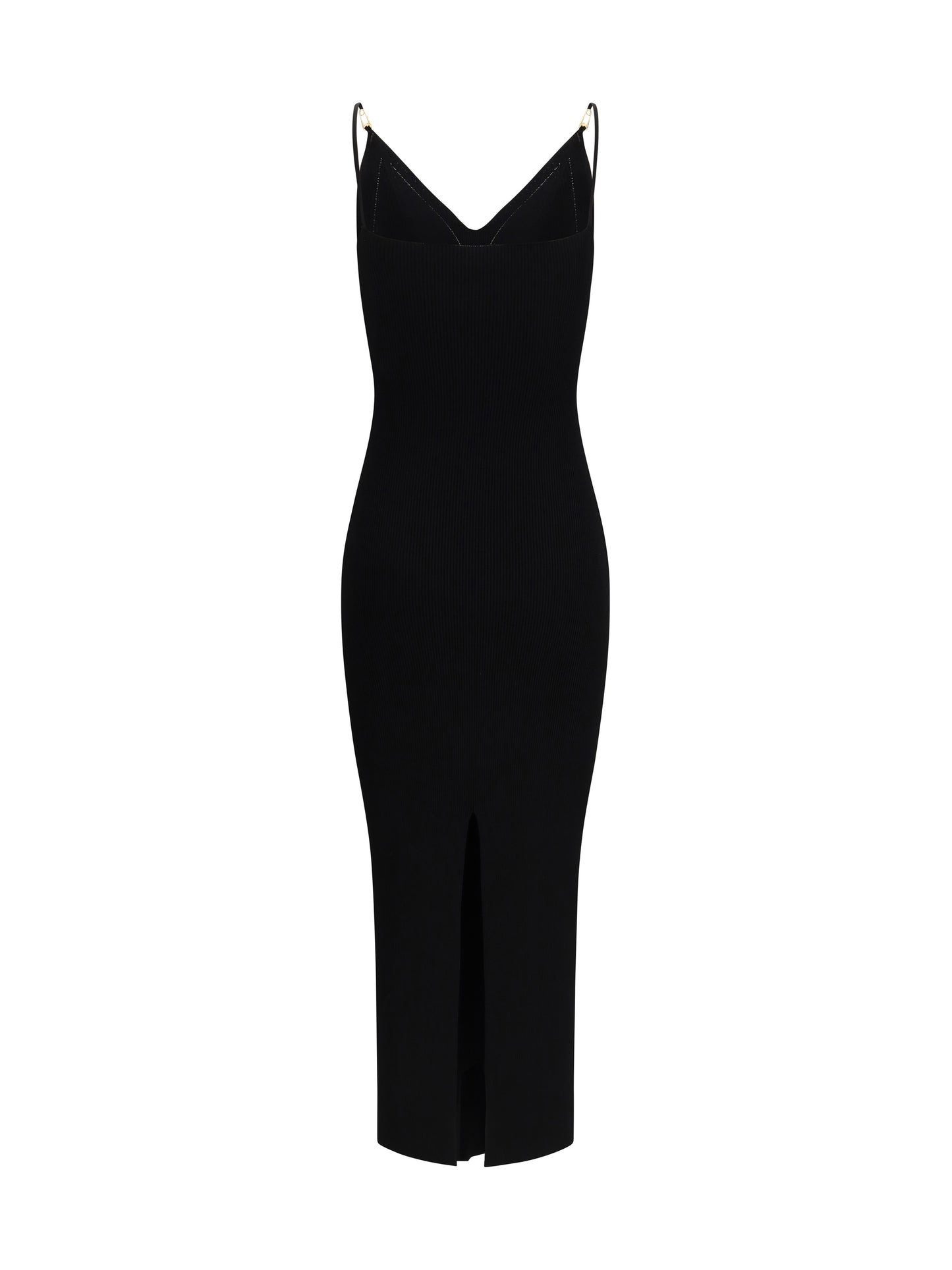 Versace Women Safety Pin Slip Midi Dress VERSACE