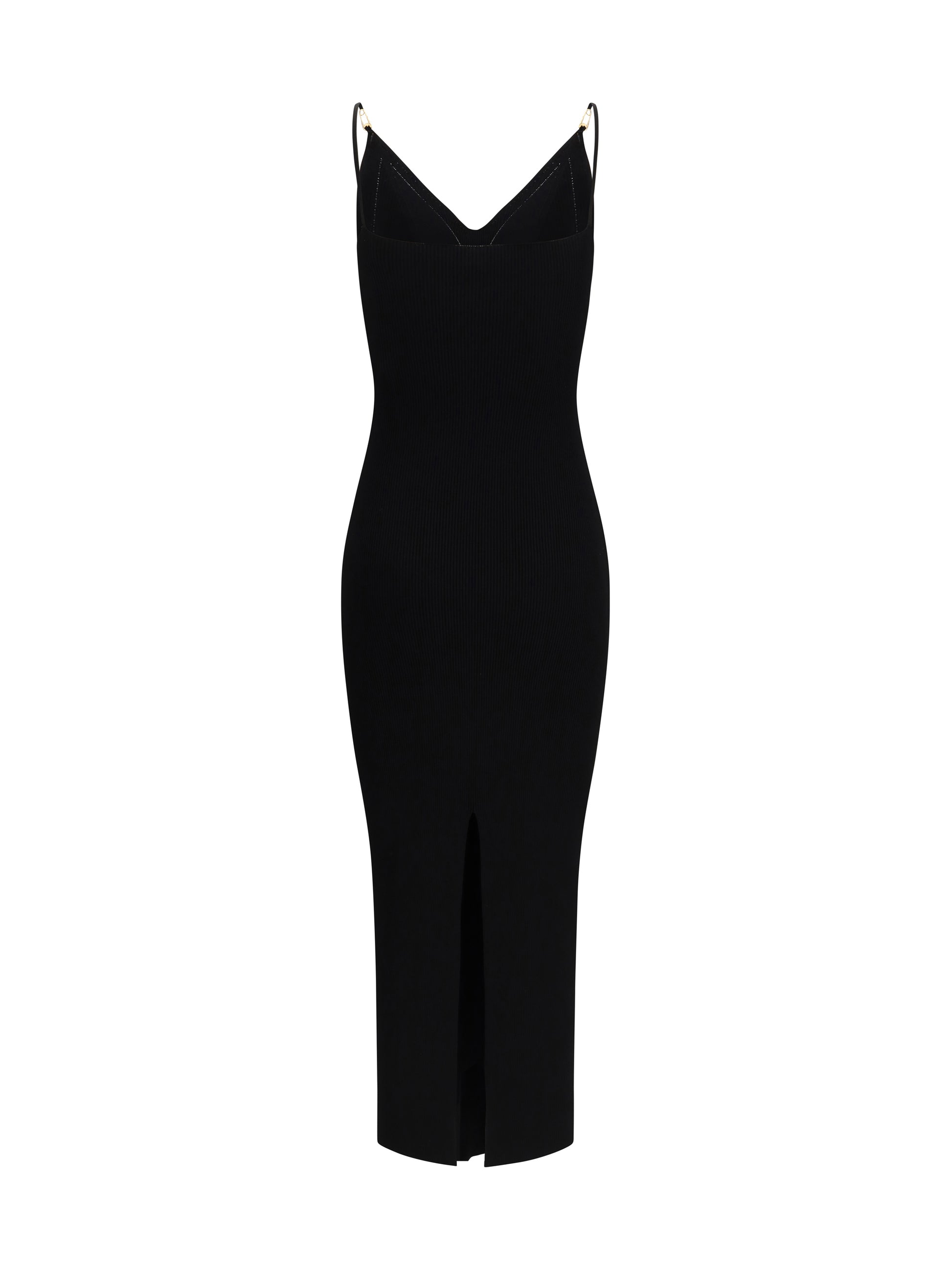 Versace Women Safety Pin Slip Midi Dress VERSACE